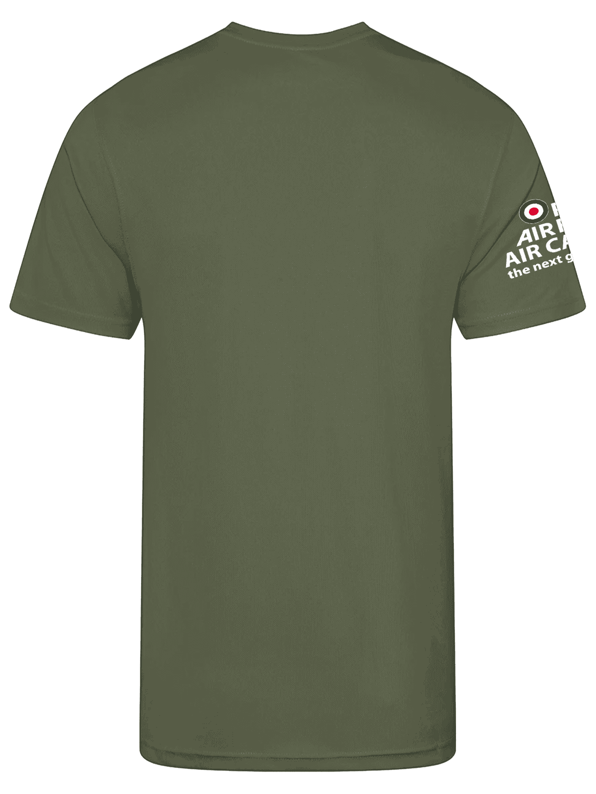Earthy Green Performance T-Shirt - JC001 Back (1).png