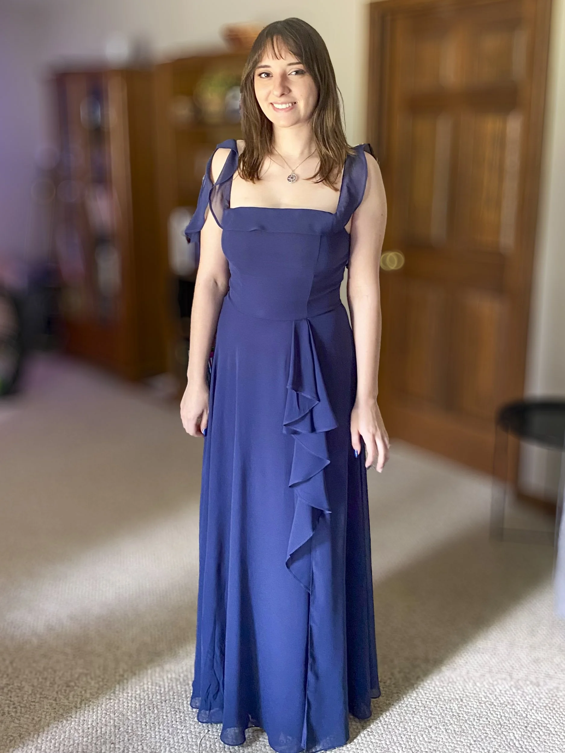 Blue Formal Occasion Dress
