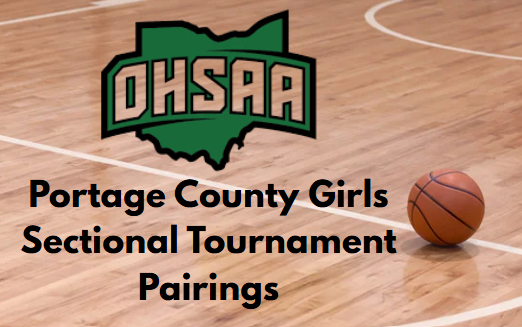 OHSAA Portage County Girls Sectional Tournament Pairings