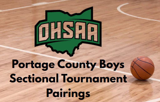 OHSAA Portage County Boys Sectional Tournament Pairings