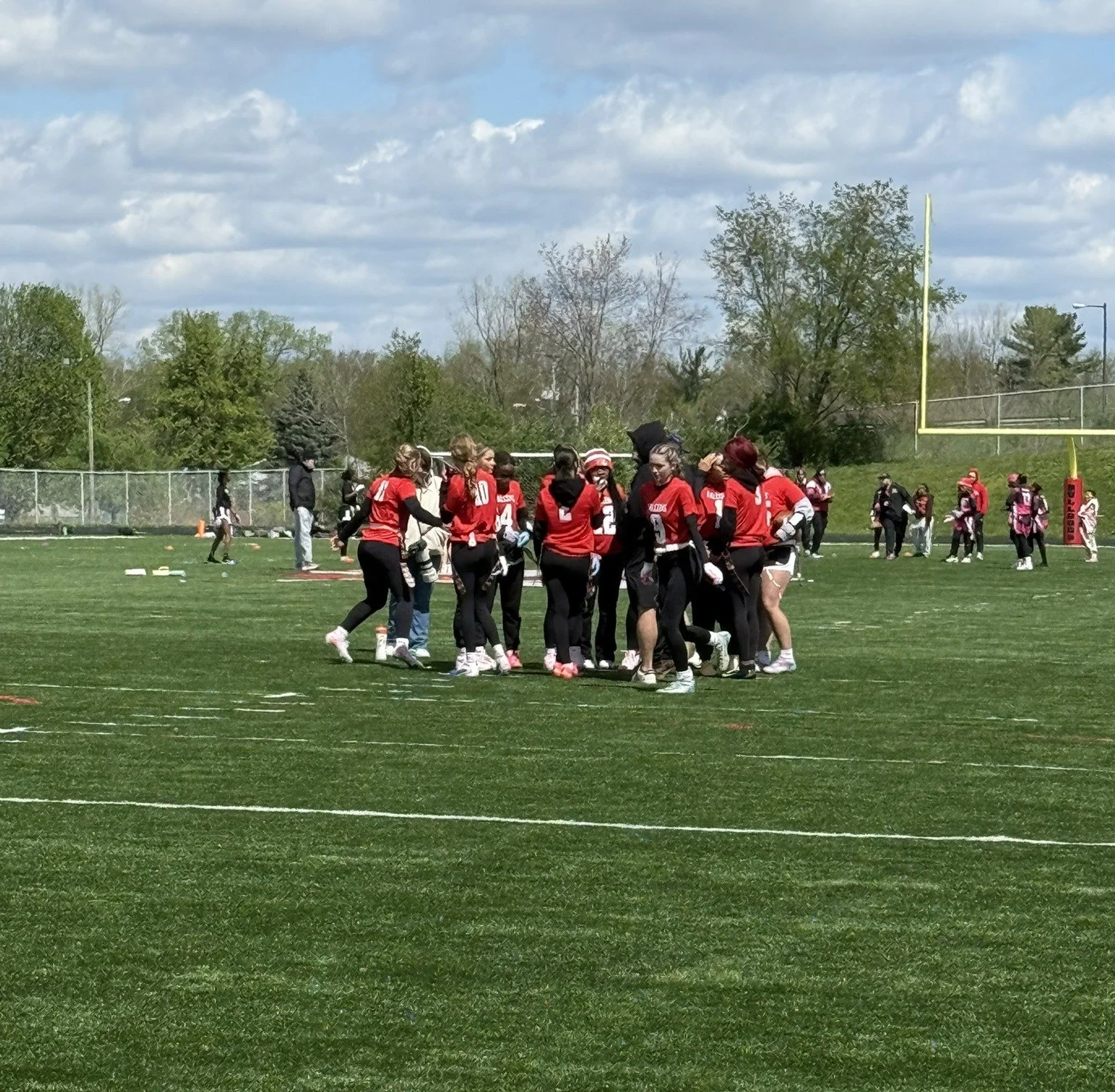 Field Falls to Ellet in Flag Football Action 25-13 
