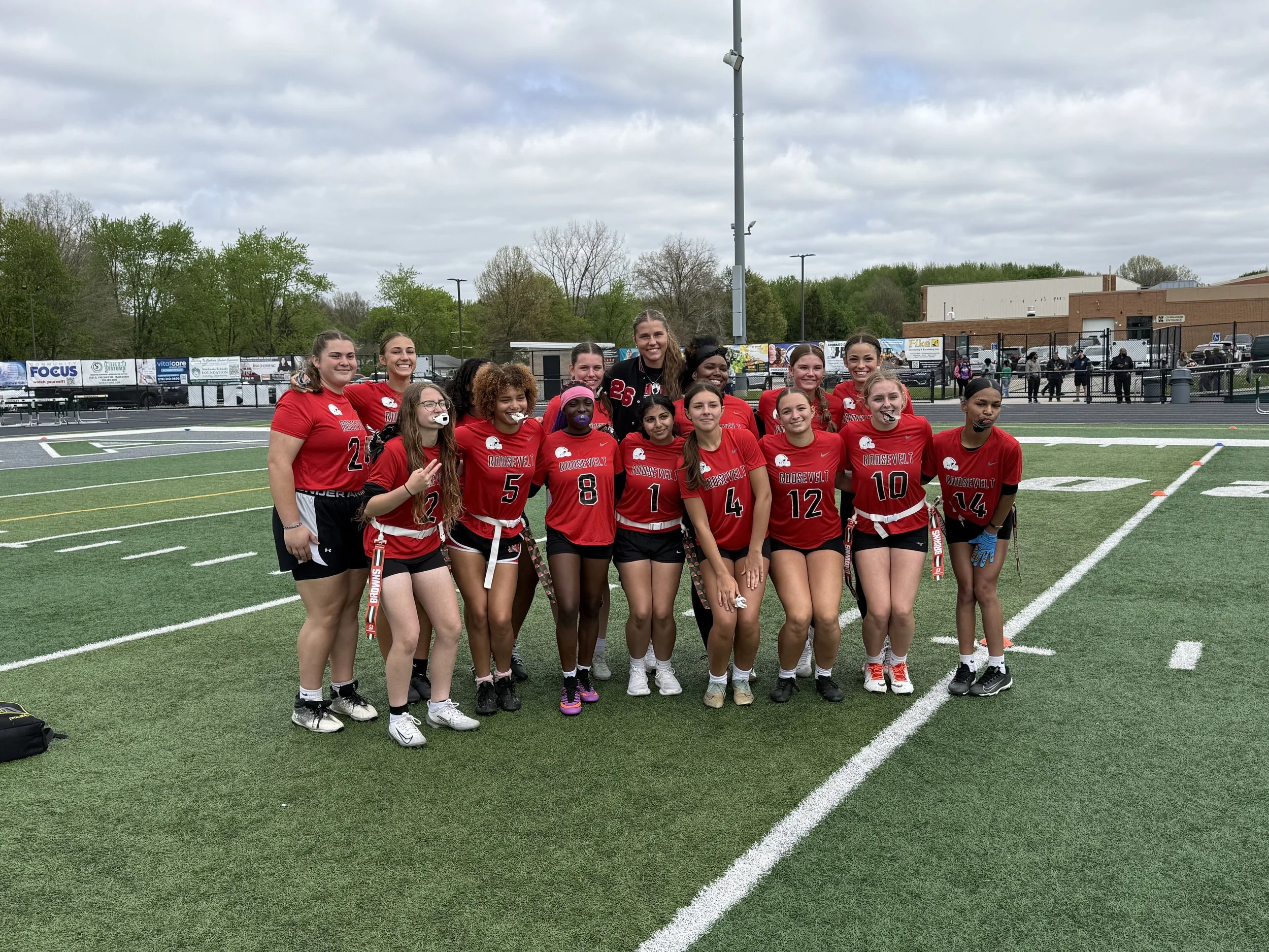 Roosevelt wins first Portage County flag football matchup 34-18 over Streetsboro