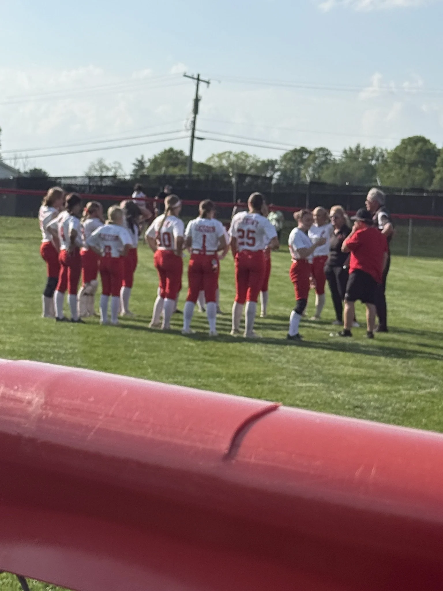Falcons Fly Past Red Devils 10-0 in District Semifinal Action
