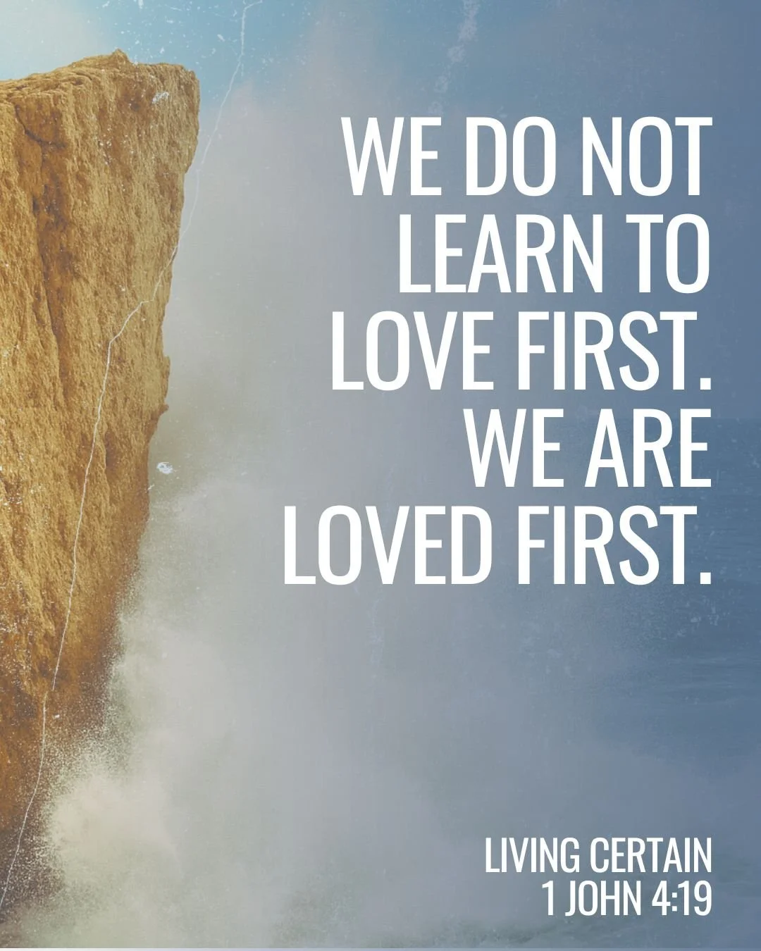 John writes, &ldquo;We love because He first loved us&rdquo; (1 John 4:19 CSB). Love in the Christian life is not something we grit our teeth and try to manufacture. It is something we receive. It begins with God. Before we ever lifted our eyes towar