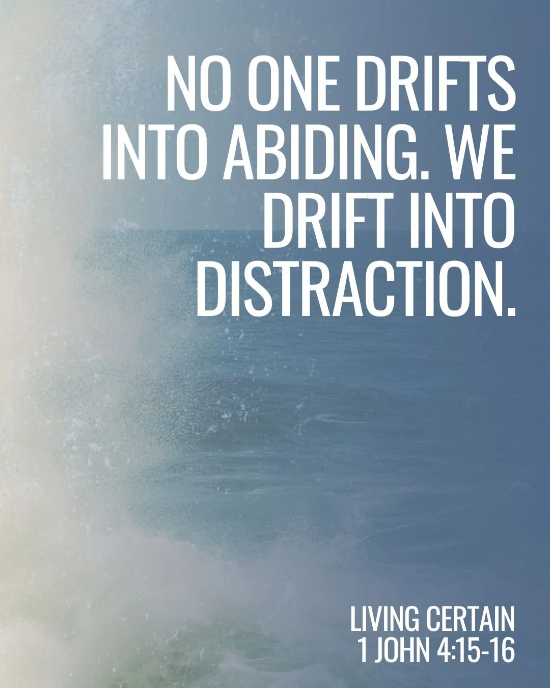 John says that those who know Jesus abide in Him and He abides in them (1 John 4:15&ndash;16). Abiding means staying close. Staying aware. Staying surrendered. It means Jesus is not an accessory to your life but the center of your life. Abiding requi