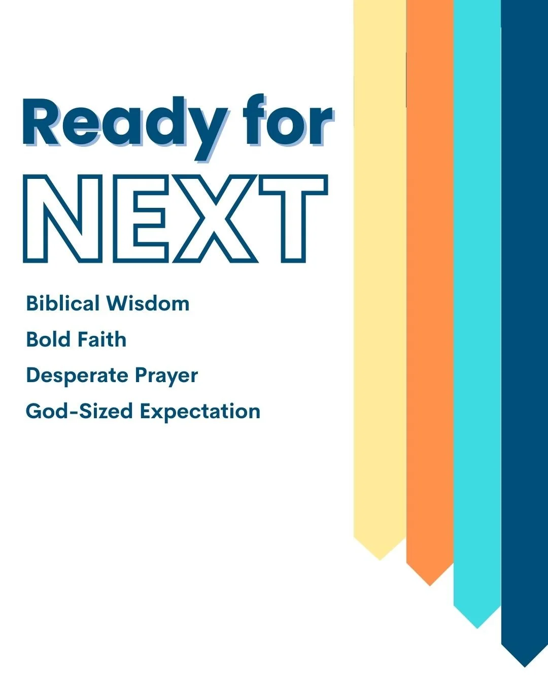 Sunday at Connecting Church.....

A new year always brings questions.
New opportunities. Unknowns. Decisions we haven&rsquo;t made yet.
So how do we get ready for what&rsquo;s next when we don&rsquo;t even know what next looks like?

This Sunday we&r