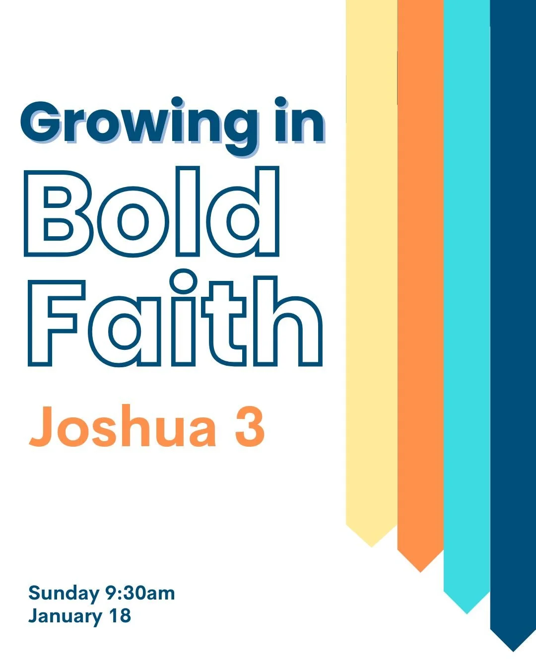 Most of the biggest moments in life do not start with clarity. They start with standing on the edge of something new wondering how this all will go. This Sunday we are continuing our Ready for Next series with a message from Joshua 3 called Crossing 