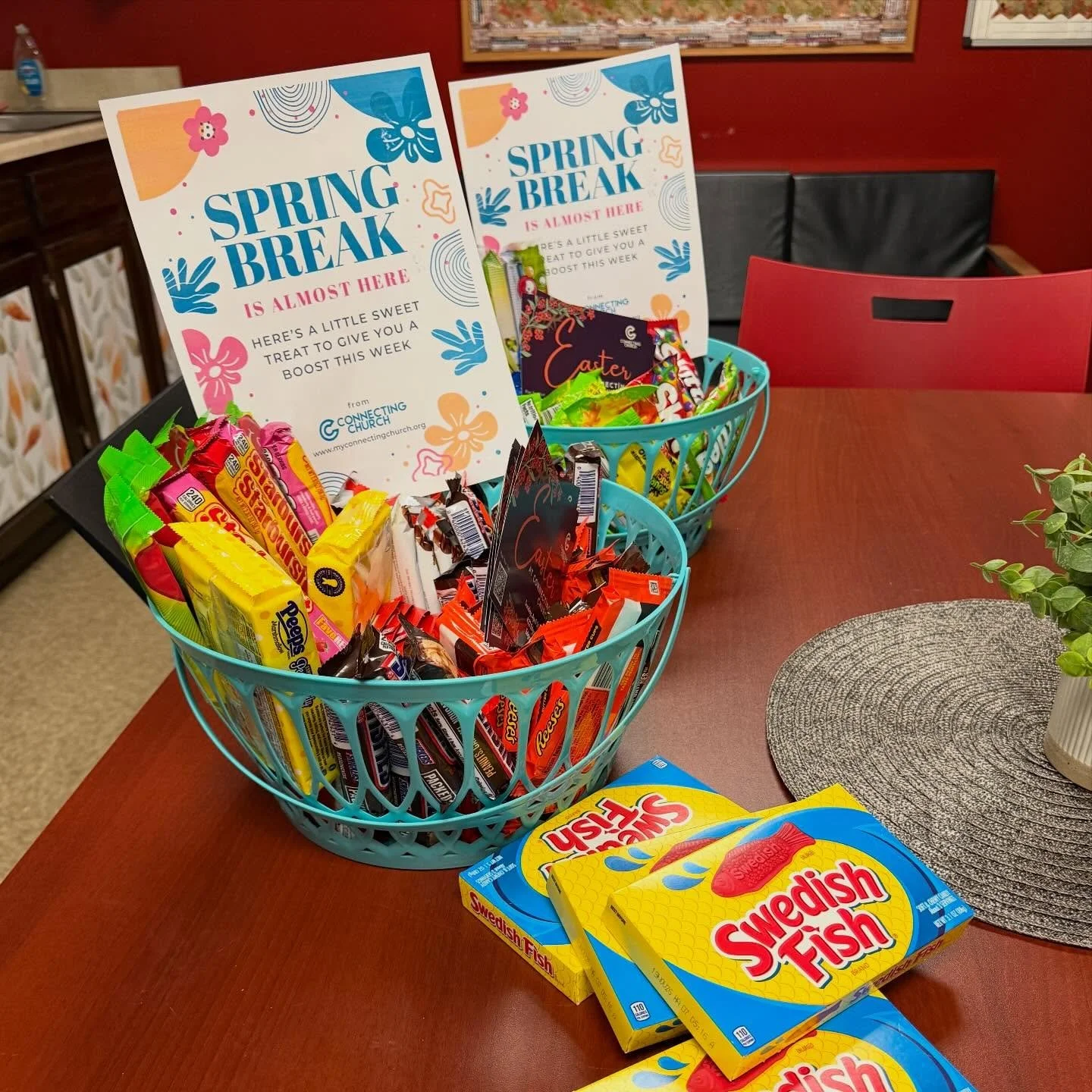Spring break is almost here! We were able to drop off some treats to support the teachers and staff at Edgewood High School, Edgewood Middle school, and Deerfield Elementary.