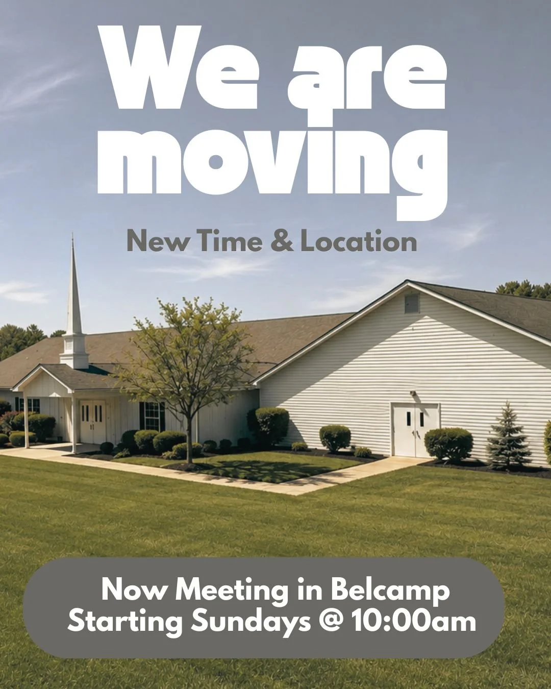 BIG UPDATE: NEW LOCATION &amp; TIME! 

After an incredible season of ministry in Edgewood, Connecting Church is moving to the Riverside community! 

We are so thankful for everything God did during our time in Edgewood. So many relationships were bui