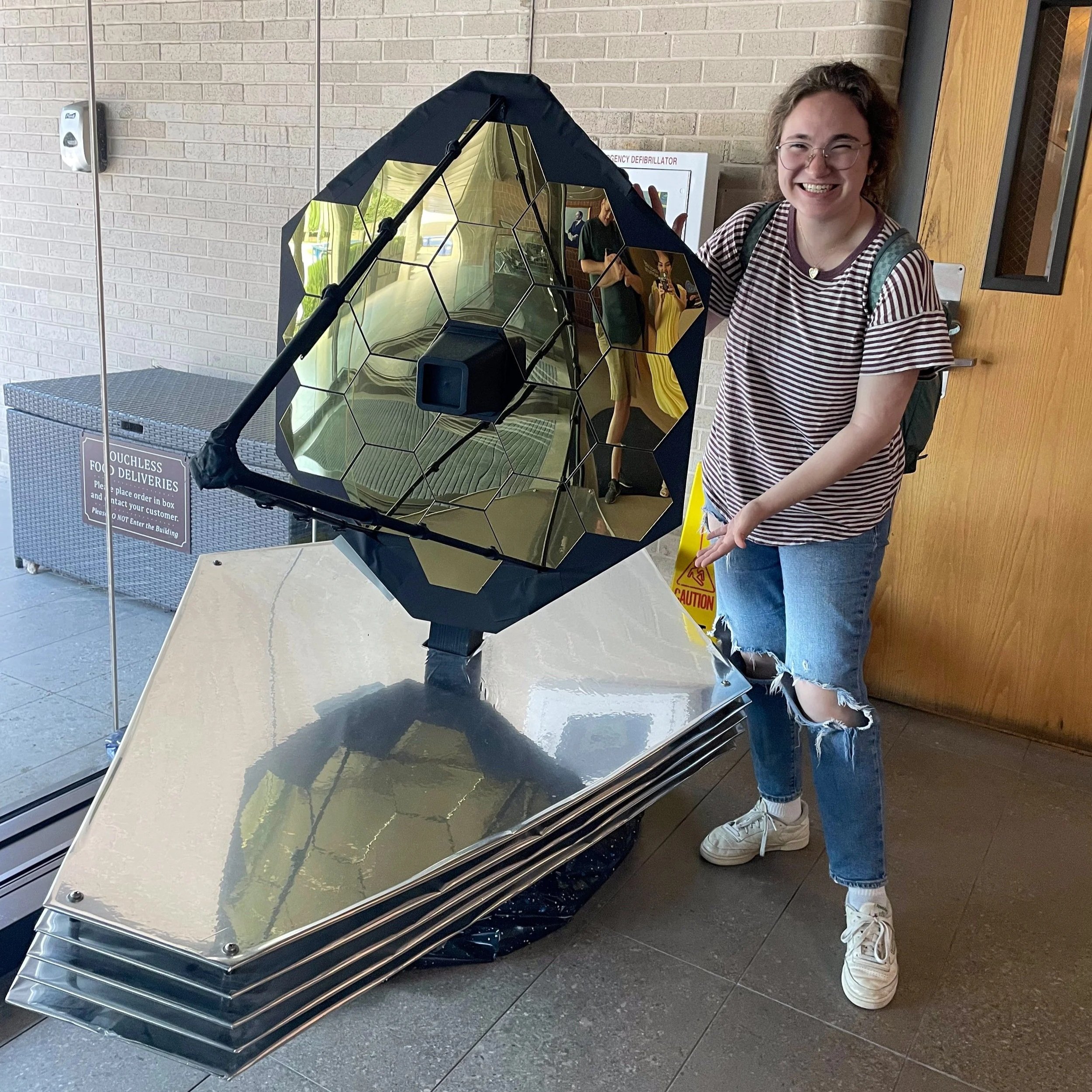 Julia Sherman'25 at Space Telescope Science Institute, Baltimore, MD