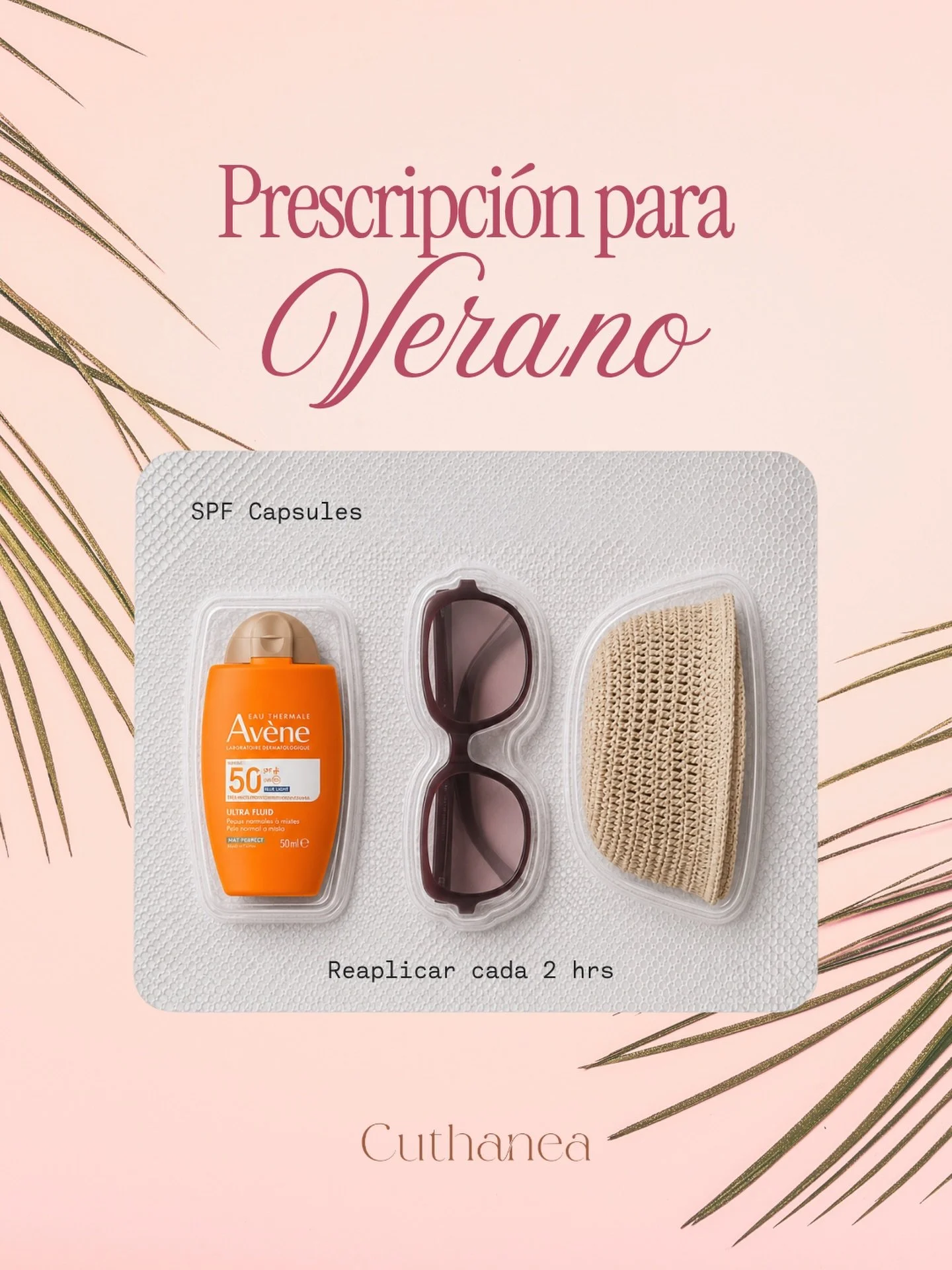 El mejor tratamiento para prevenir manchas, arrugas prematuras y da&ntilde;o solar no empieza en el consultorio&hellip; empieza con buenos h&aacute;bitos. ☀️

Nuestra receta para este verano:
 🧴 Protector Solar SPF 50+ 🕶️ Lentes con protecci&oacute