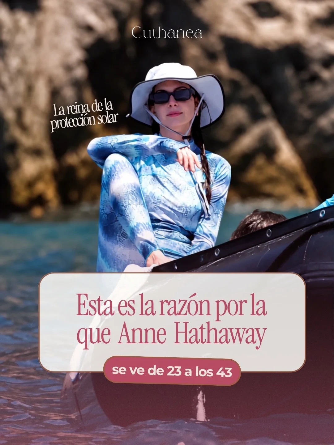 Todos hablaron del look de Anne Hathaway&hellip; pero los dermat&oacute;logos vimos algo m&aacute;s importante. ☀️

El protector solar es indispensable, pero no es la &uacute;nica capa de protecci&oacute;n.

En una ciudad como Playa del Carmen, donde