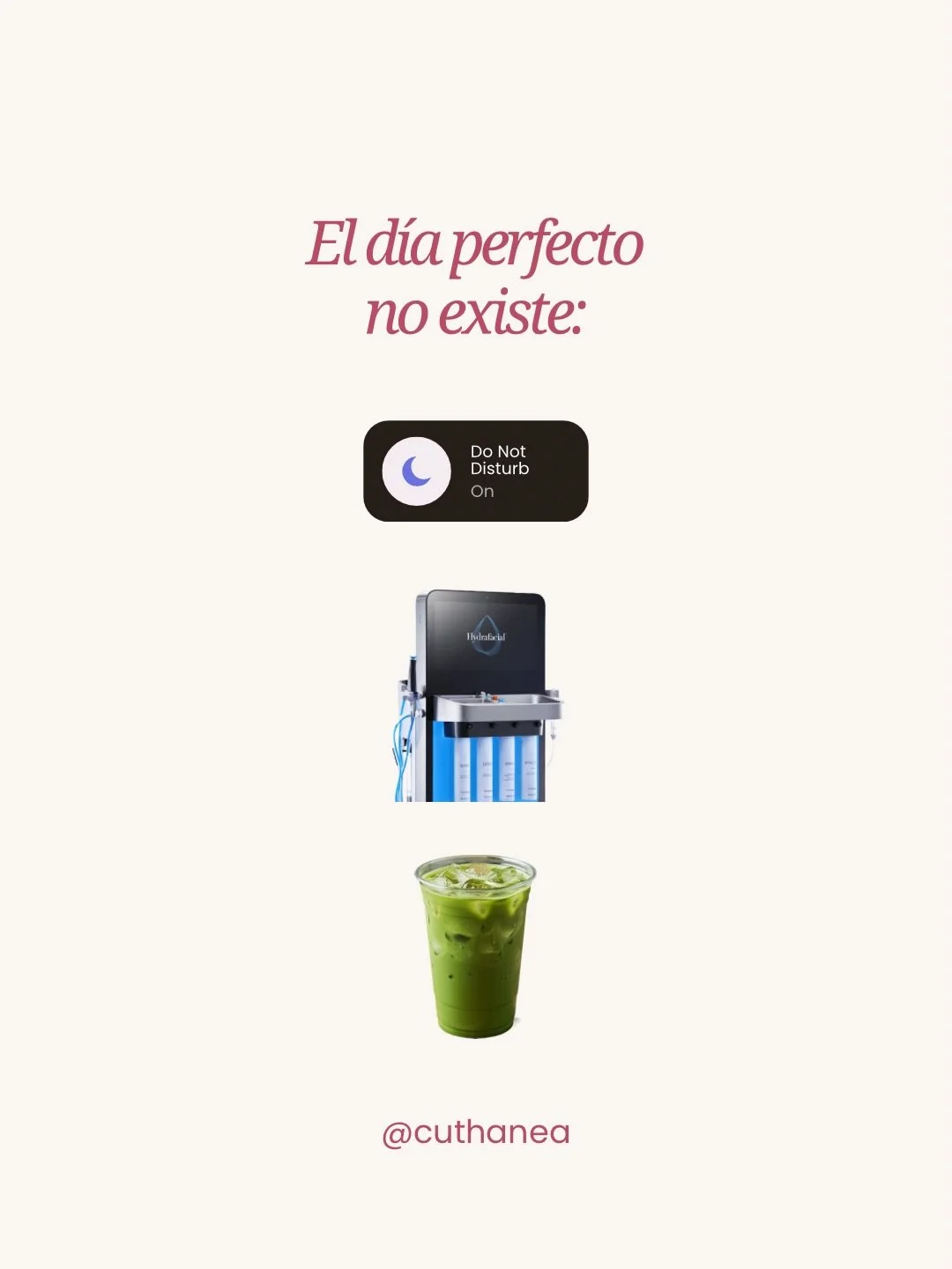 Hydrafacial + matcha = chica feliz 🍵🤍

#facial #hydrafacial 

Spectra + latte = chica cool ☕️🤍

#facial #spectra 

Depilaci&oacute;n l&aacute;ser + tonic = chica veraniega 🍹☀️🧡

#facial #depilacionlaser #laser