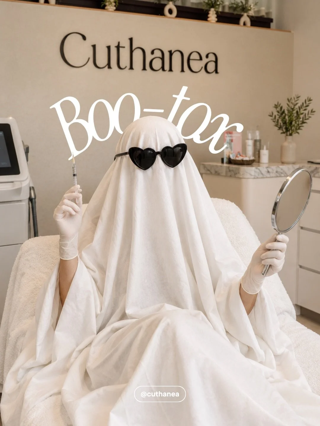 En Cuthanea hasta las personas del m&aacute;s all&aacute; vienen a hacerse sus tratamientos 👻🧟&zwj;♀️🐺

Estamos en modo spooky season. 
&iquest;Con cu&aacute;l te identificaste? 😋🎃🌟

#botox #depilacionlaser #cosmetologia #clinicadermatologica #