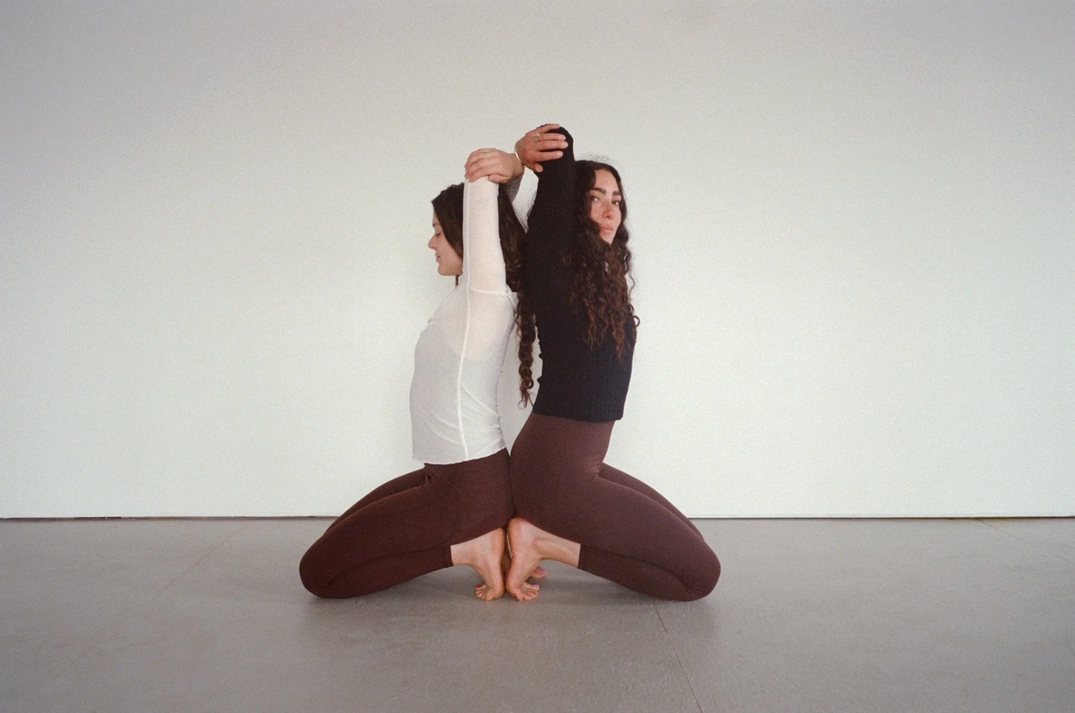 Been a little quiet over here on the movement end- but I&rsquo;m excited to be planning some fun things for the future! (Here&rsquo;s a cute photo of my occasional collaborator, Em &amp; I!)
In the meantime check out my schedule for July on the websi