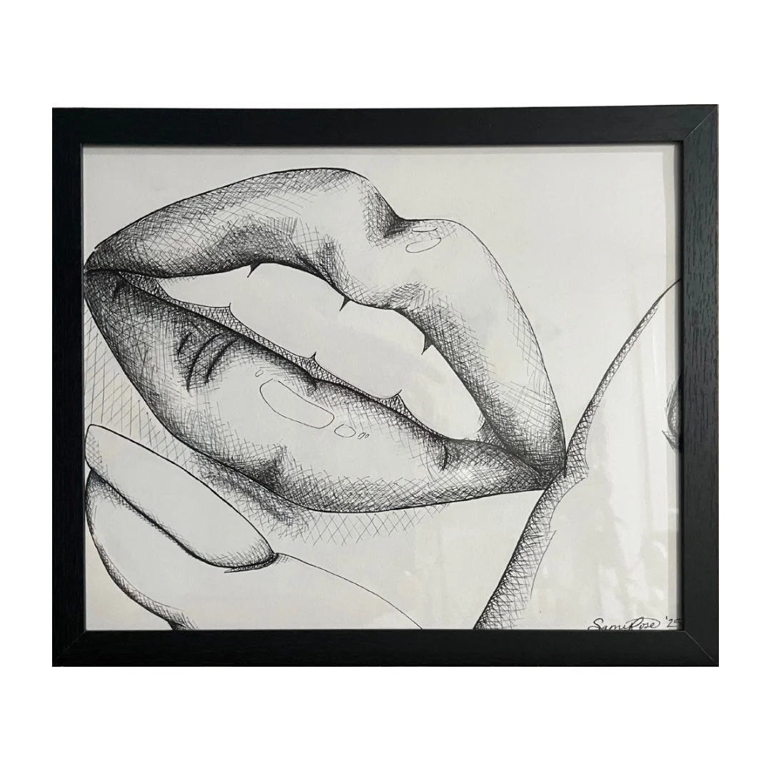 Shaded Seduction - Original Framed.png
