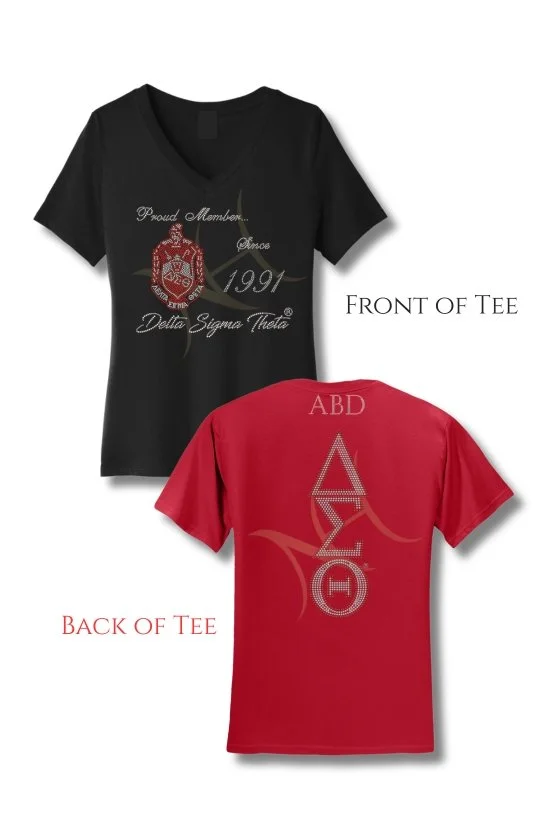 Delta Sigma Theta Proud Member (Clear)