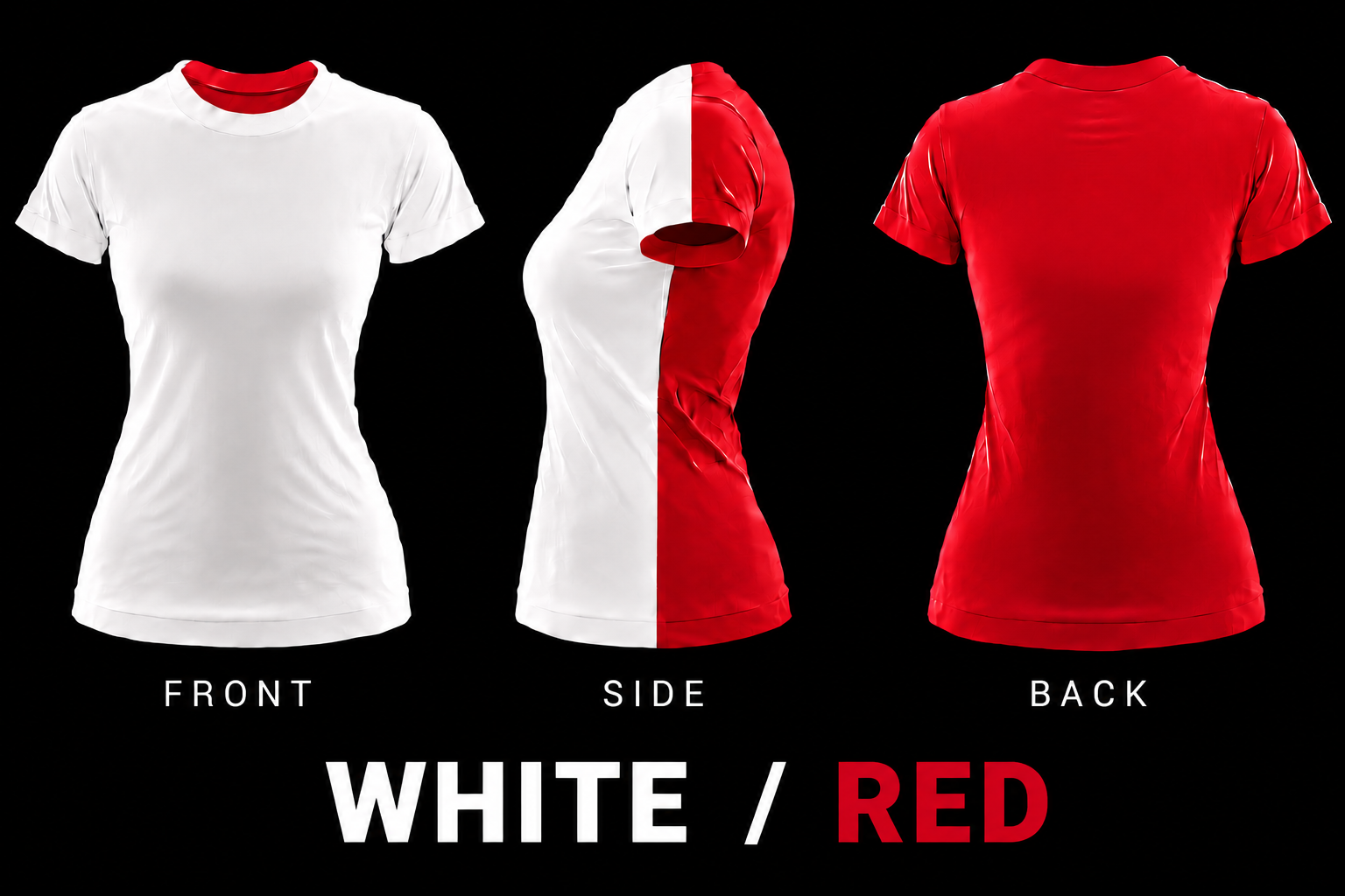 NISE HUNT Black Label™ Tee - White/Red