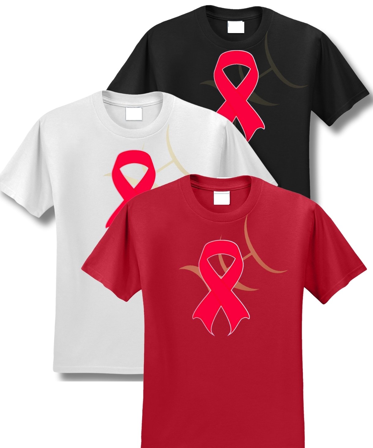 Heart Health or HIV/AIDS Awareness Tees