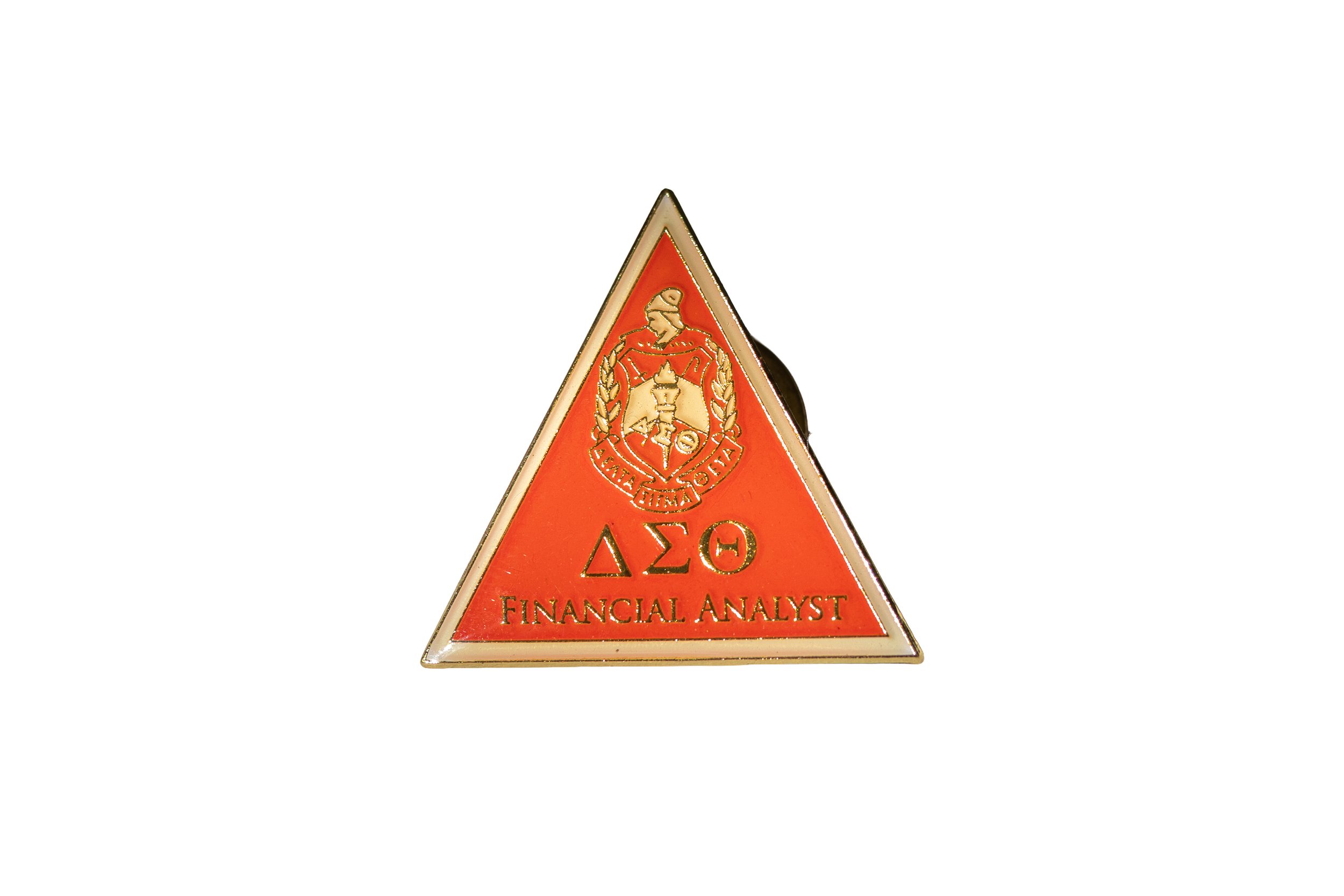 Delta Sigma Theta "Financial Analyst" Lapel Pin