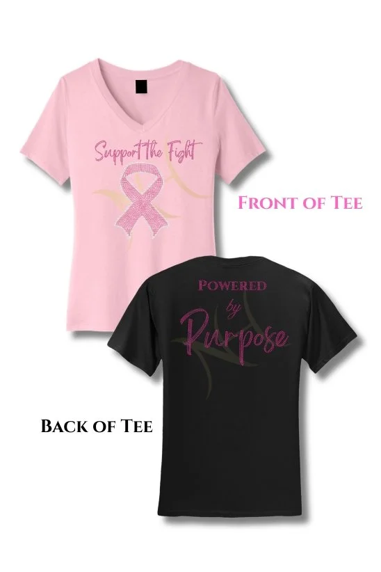 NISE HUNT Black Label™ - Support the Fight: Powered by Purpose Studded Tee