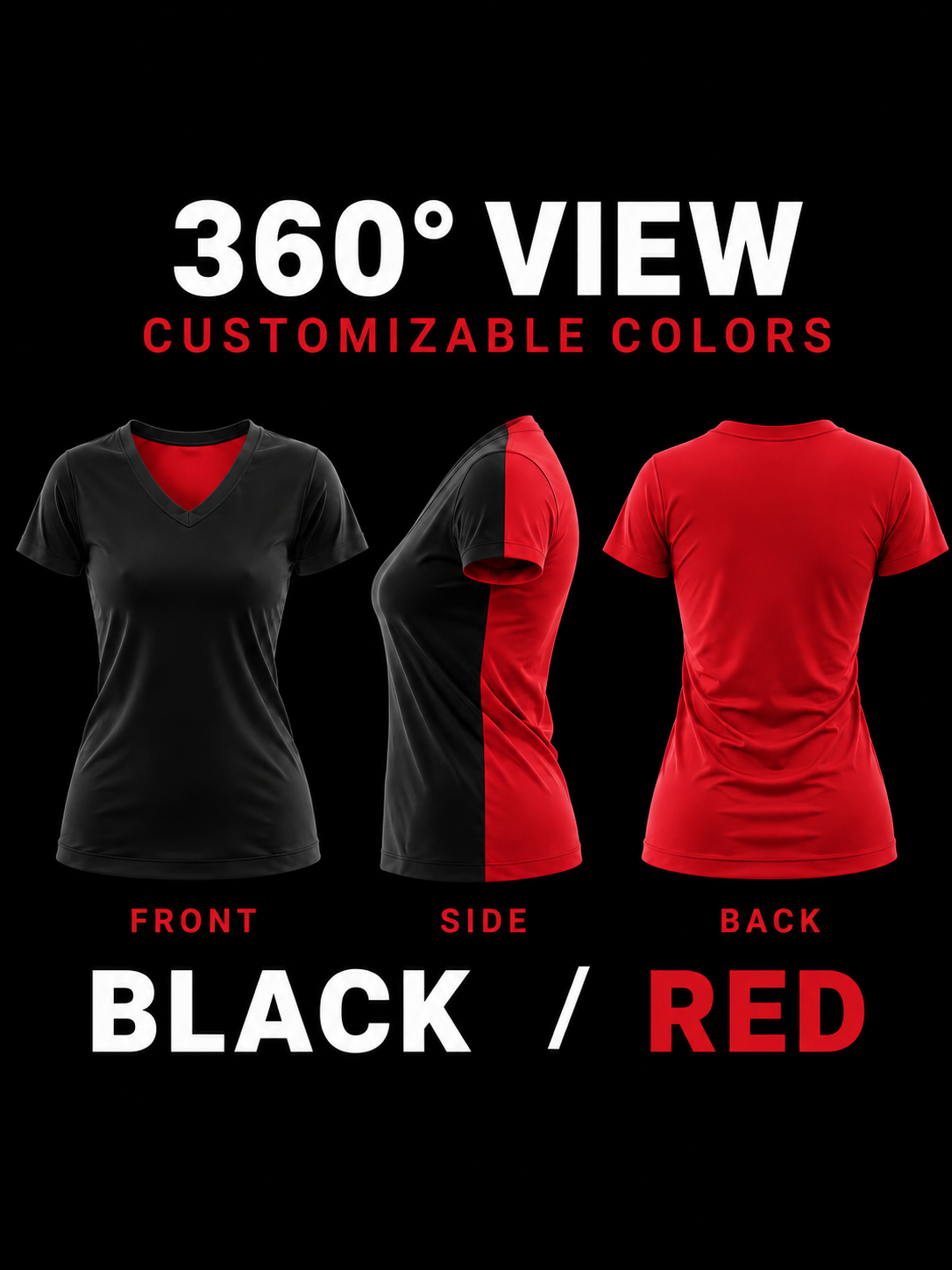 Red Black V Neck 3-4.png