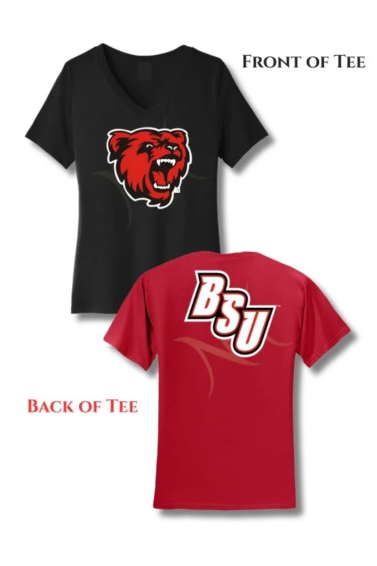Bridgewater State University Collegiate Tee – Screenprint (B) | NISE HUNT Black Label™