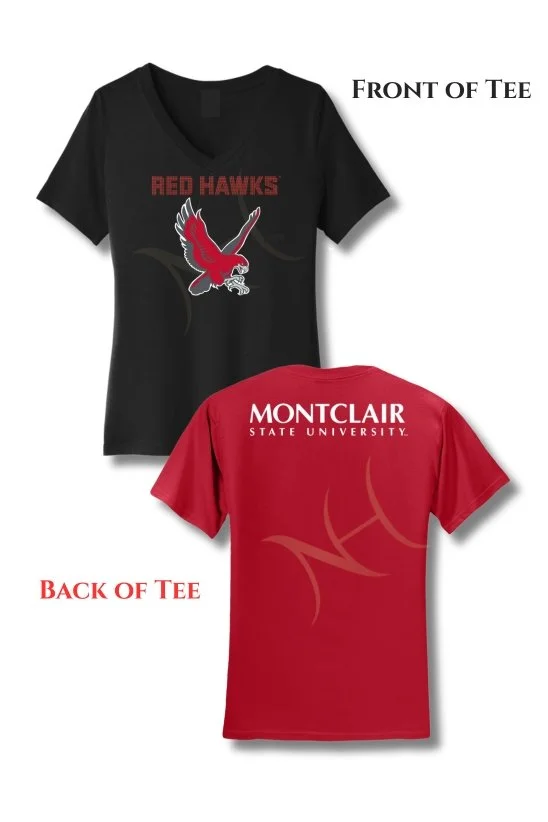 Montclair State University Collegiate Tee – Mixed Finish (A) | NISE HUNT Black Label™
