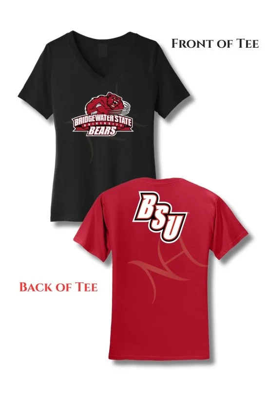 Bridgewater State University Collegiate Tee – Screenprint (A) | NISE HUNT Black Label™