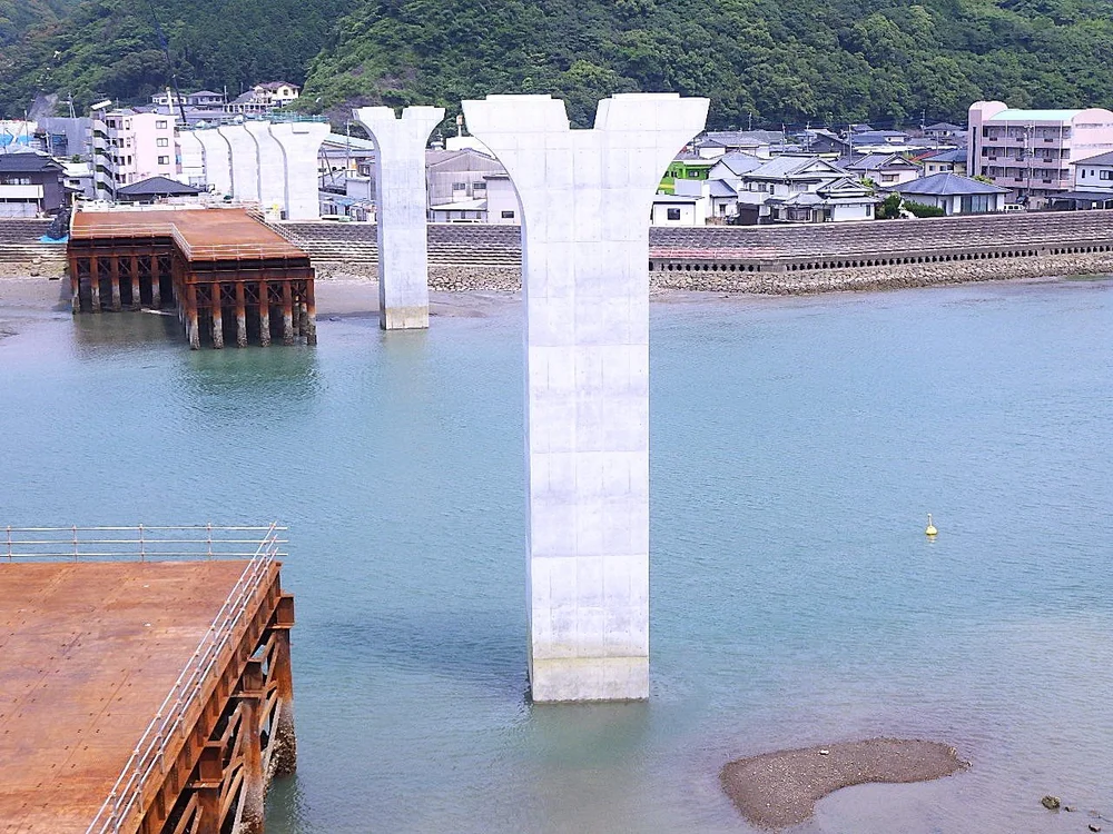 天草みらい大橋 P14橋脚