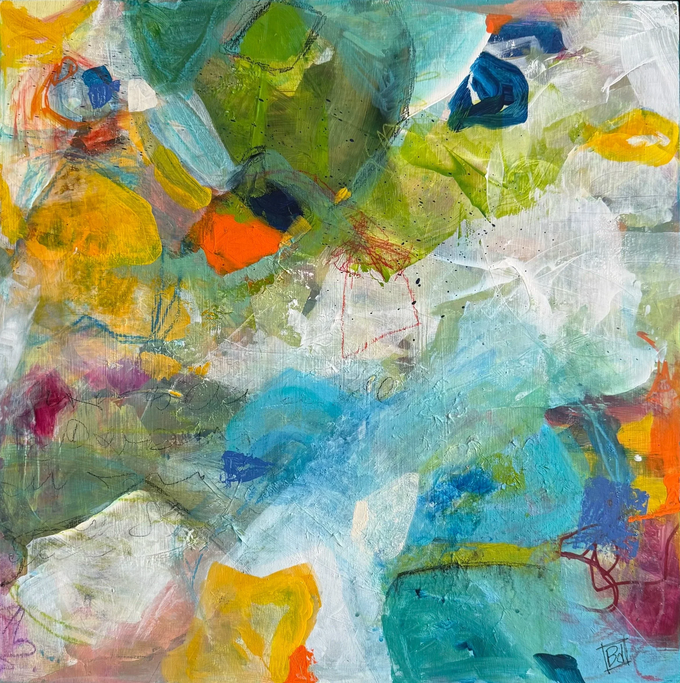 Cathedral Lights (sold)
Camino Series 
18x18 framed