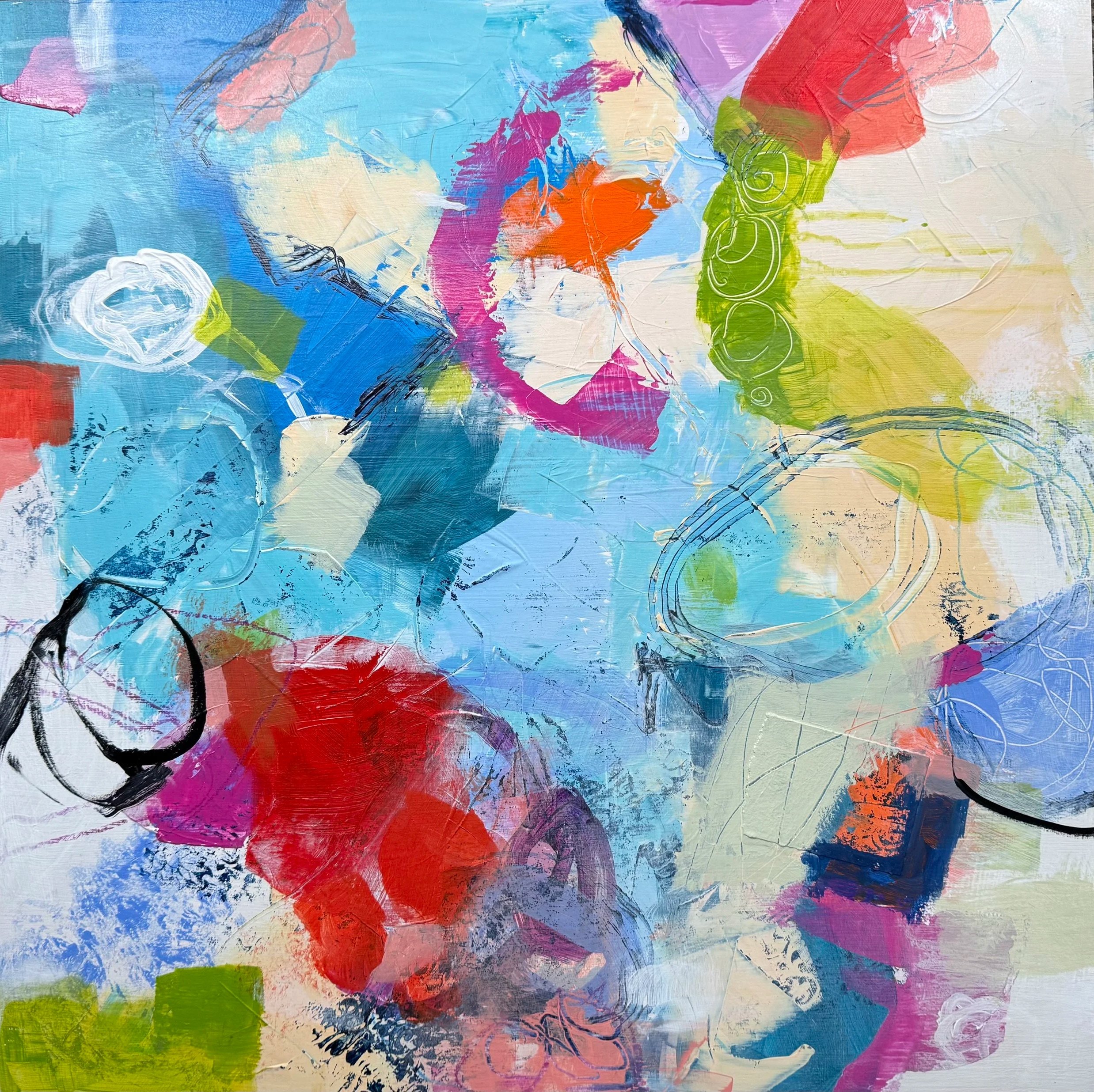 Farmers Market (2 of 2)
18x18 framed  
$450 