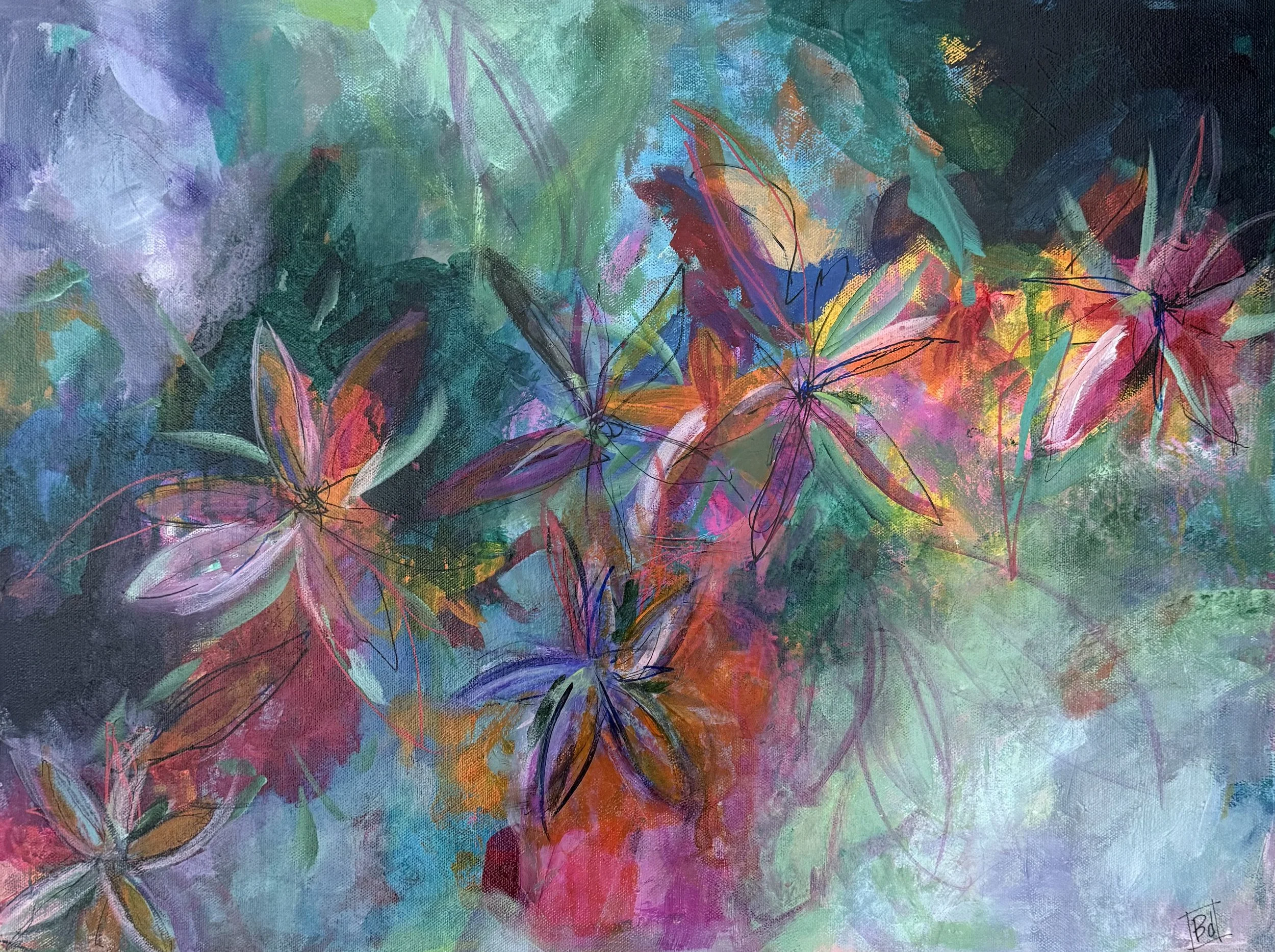 Flower Dreams 
16x20  unframed
$400 