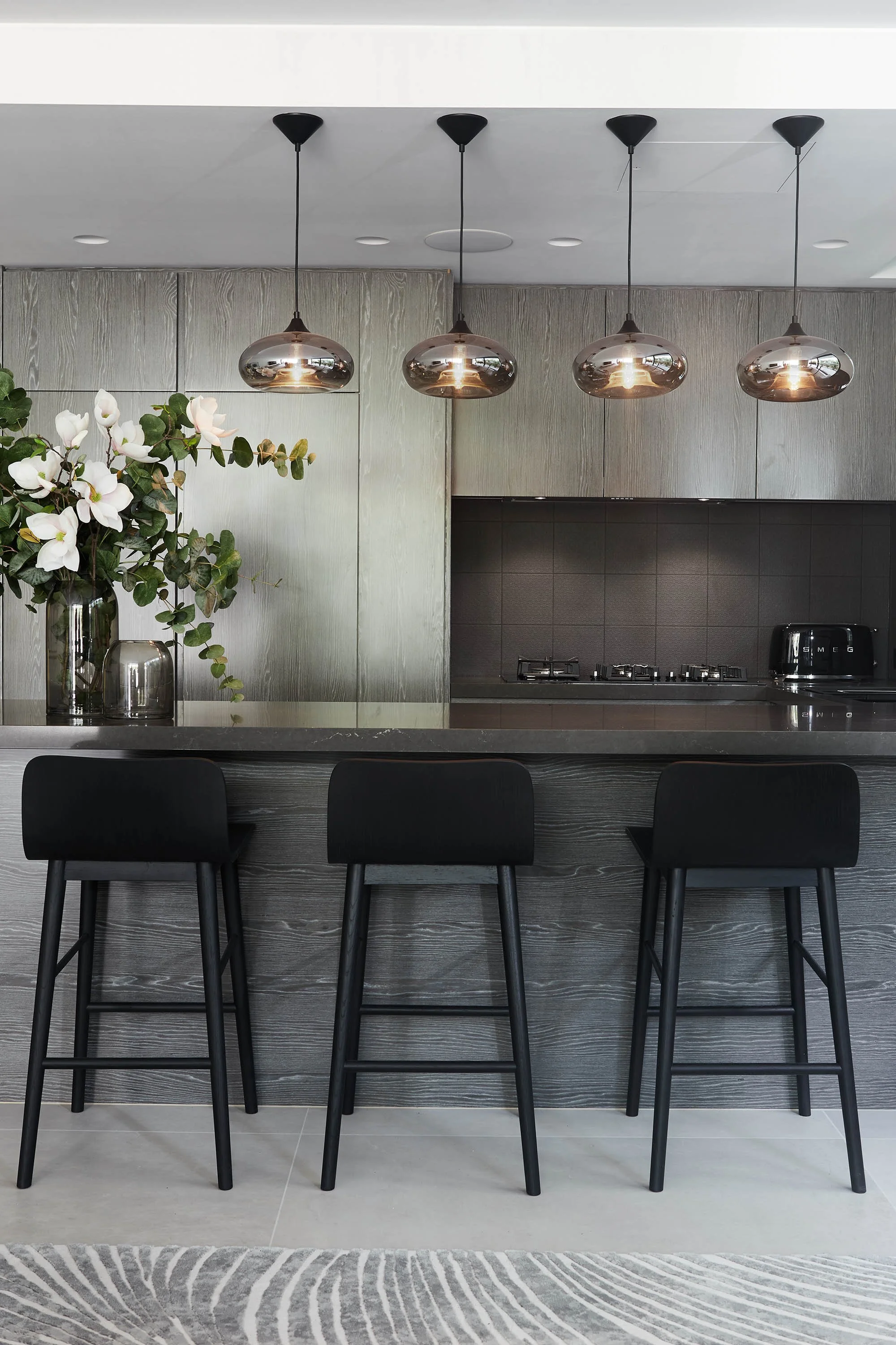 Bespoke kitchen interior design, Coogee Sydney by Mandy Alice, Byron Bay interior designer — contemporary full service apartment renovation.