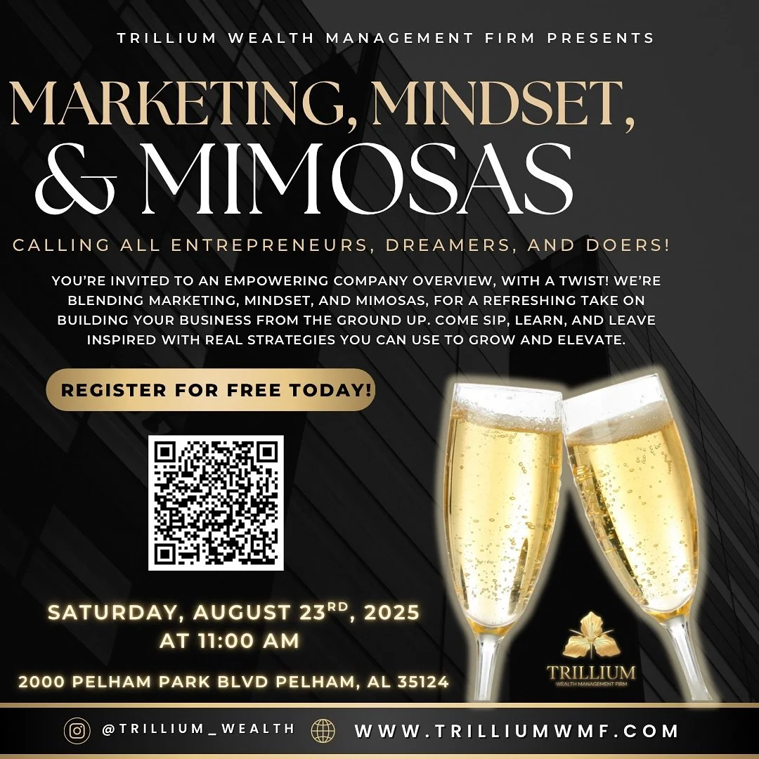 🥂 Marketing, Mindset, &amp; Mimosas ✨
Calling all entrepreneurs, dreamers, and doers&hellip; this one&rsquo;s for YOU!

We&rsquo;re mixing strategy with sophistication!Come sip, learn, and elevate your mindset and your business in a room full of win