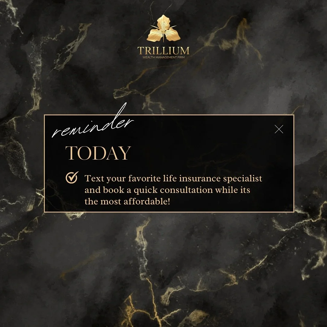 ✨ Reminder: The best time to secure life insurance is always today! Rates are at their most affordable now, don&rsquo;t wait!