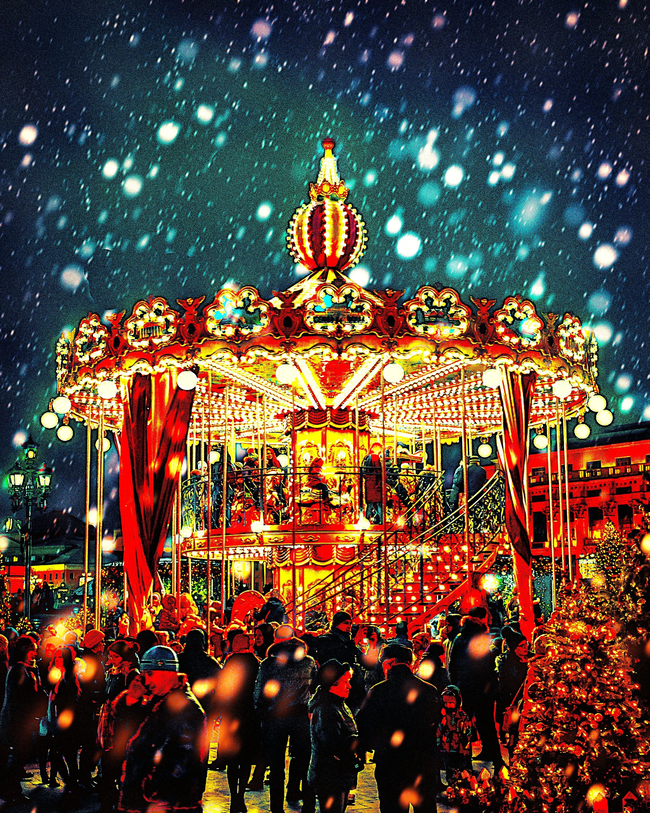 the carousel