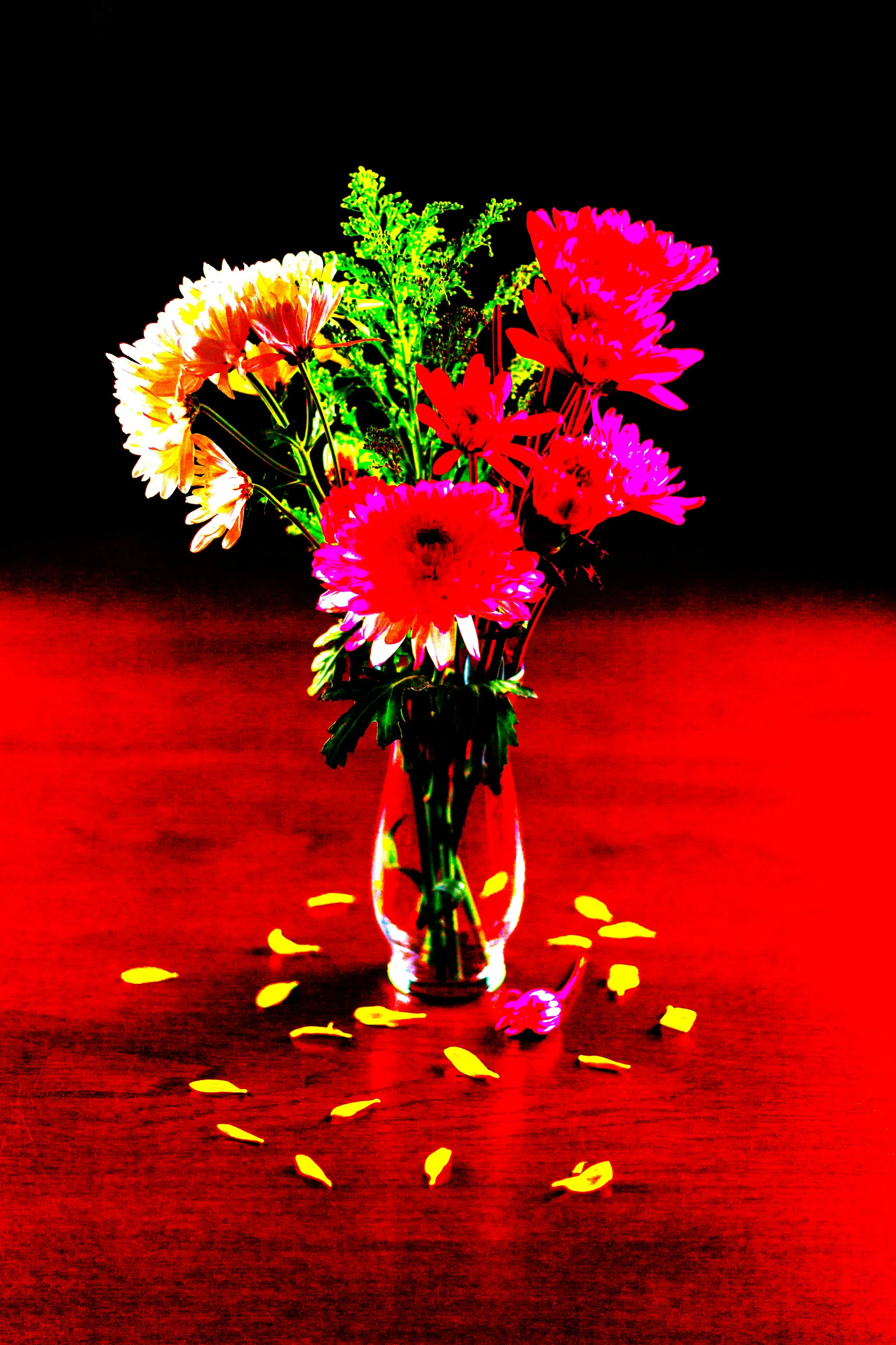 a vase