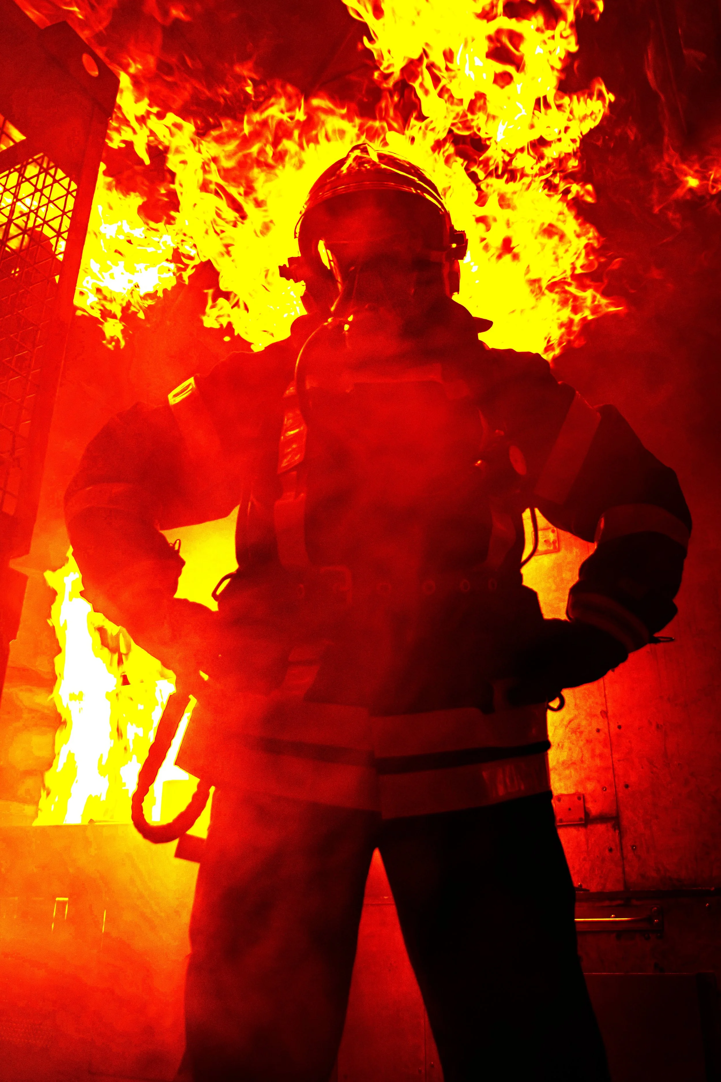 the firemen of philadelphia are giddy, expressionless dancers