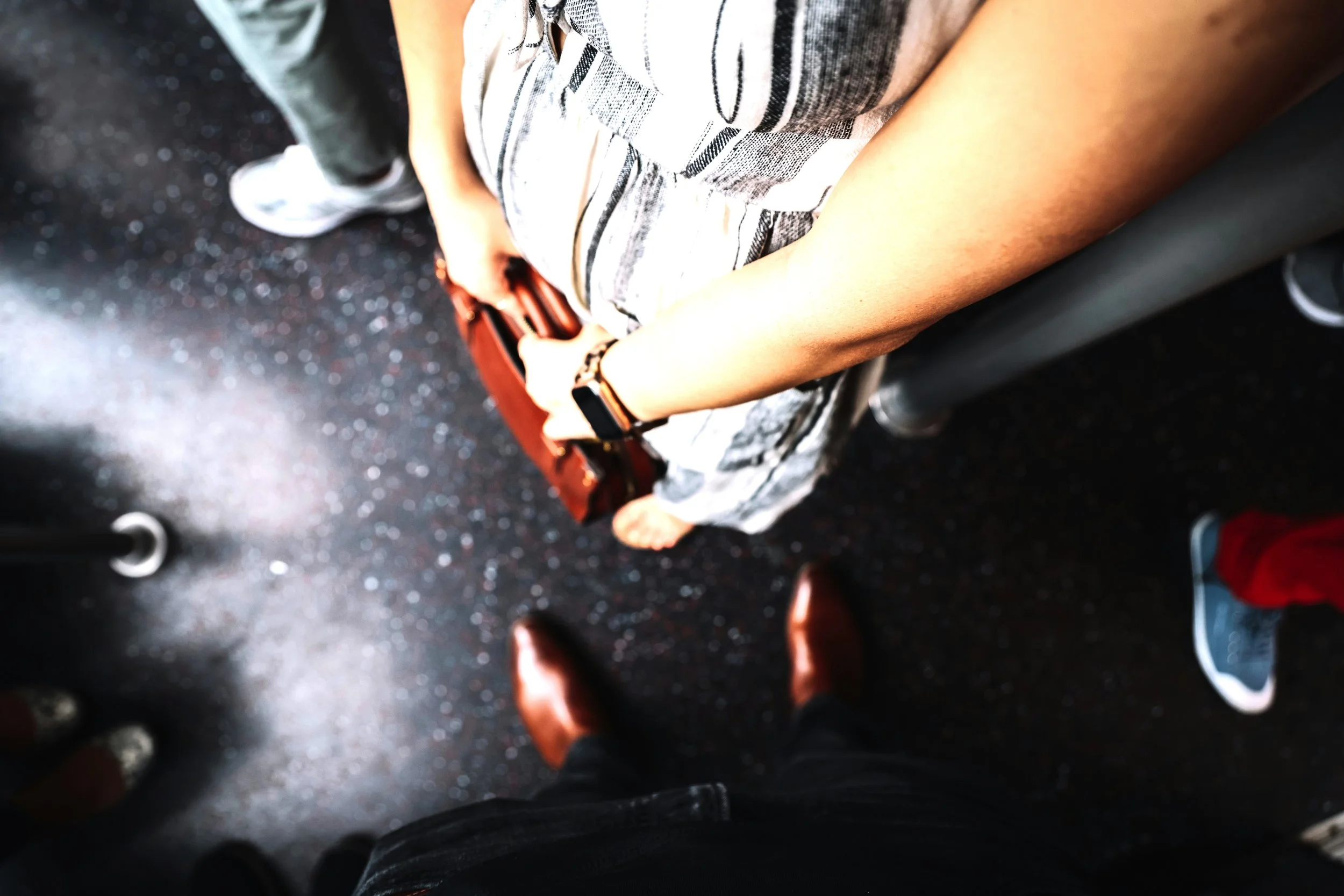 do you ever stare at people’s arms while you ride the subway?