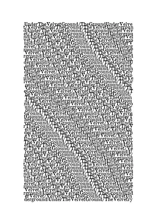 visual poetry by mike ferguson