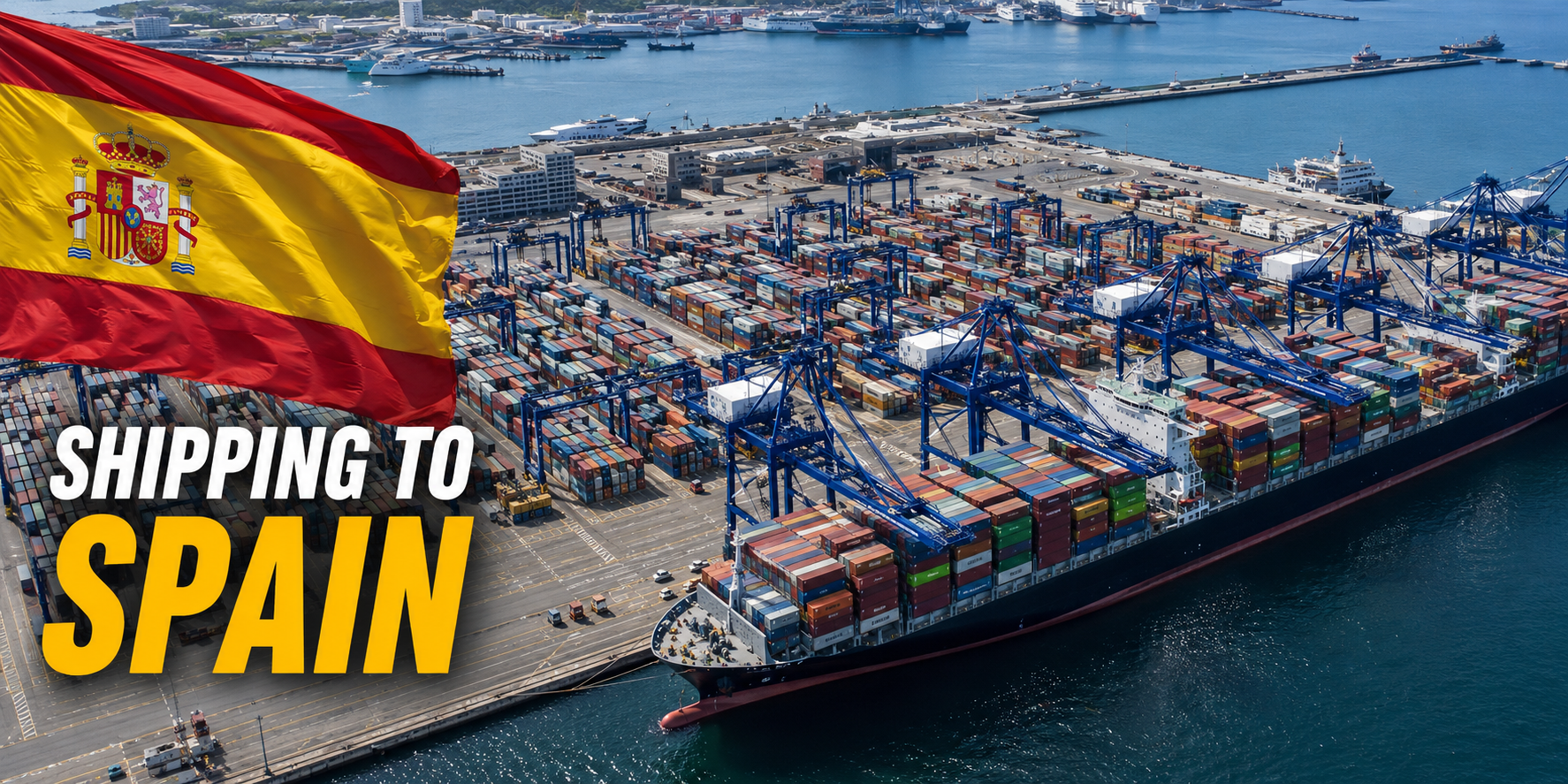 SHIPPING FROM USA TO SPAIN