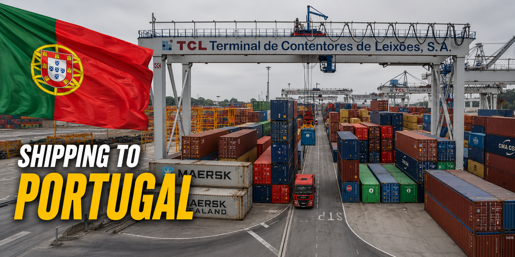 SHIPPING FROM USA TO PORTUGAL