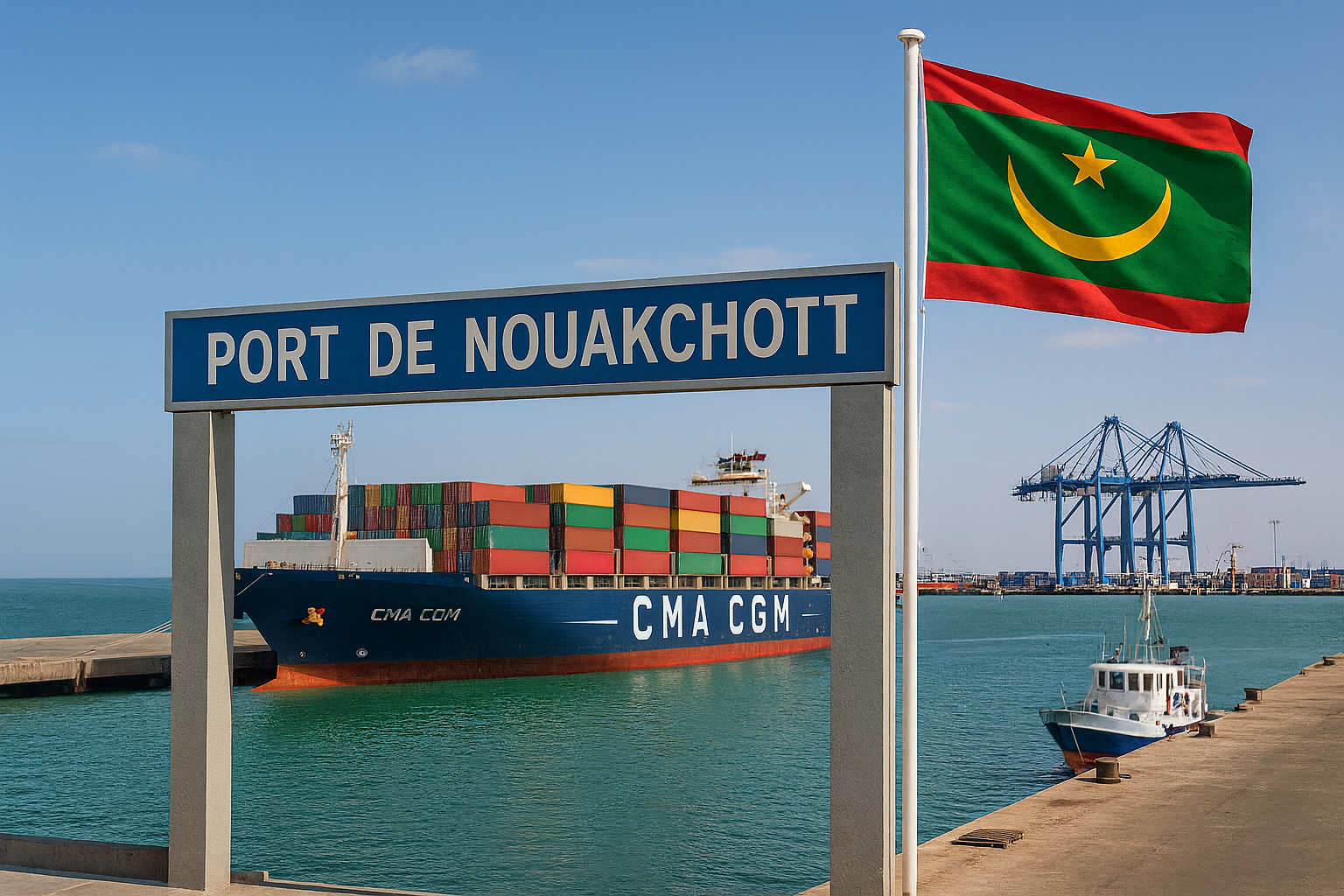 SHIPPING FROM USA TO MAURITANIA