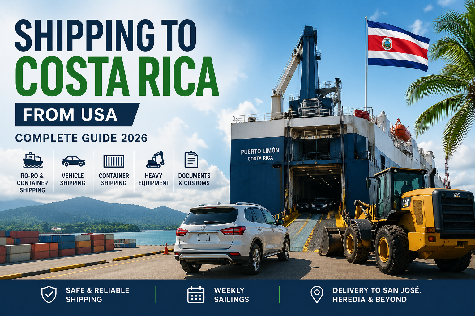 Shipping to Costa Rica from USA: Complete Guide (2026)