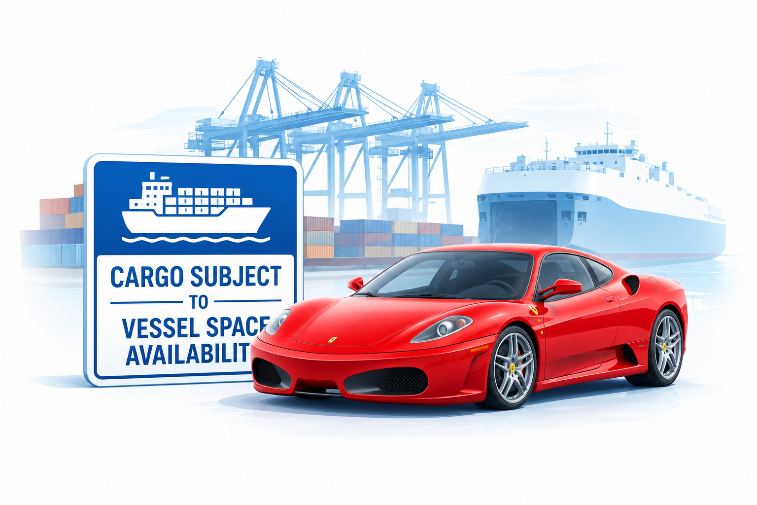 RORO VESSEL SPACE