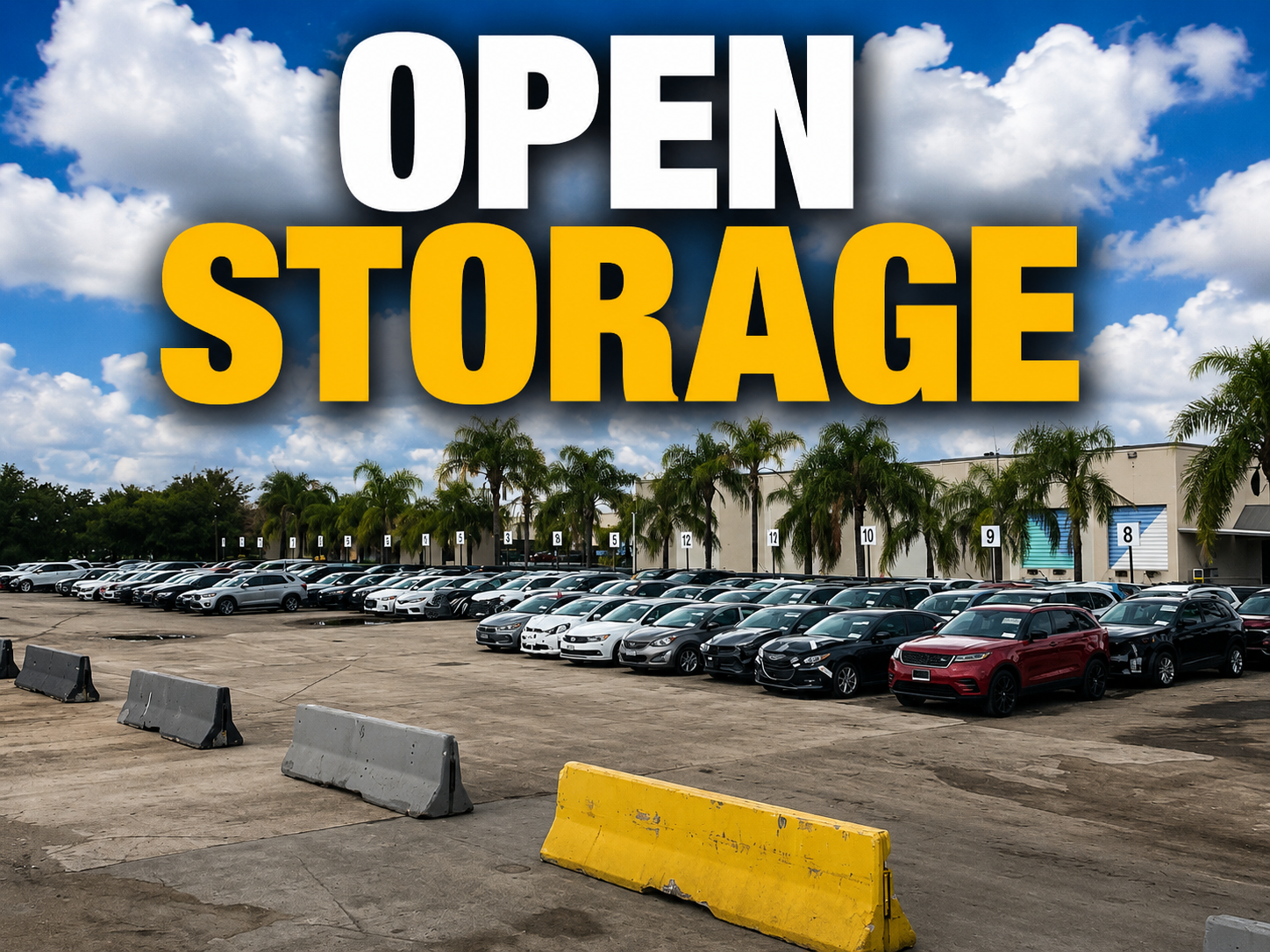 OPEN STORAGE YARD MIAMI