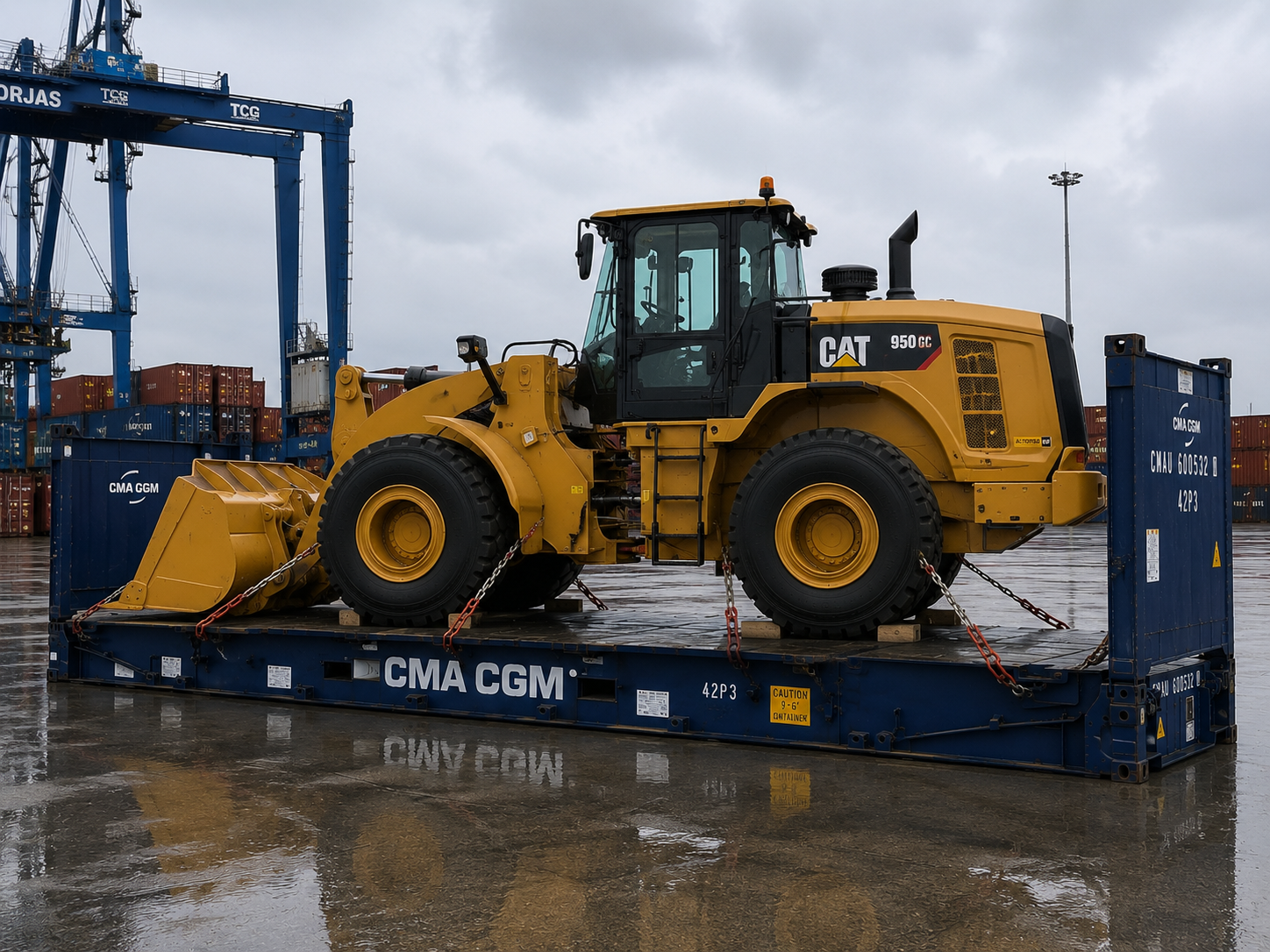 Machinery Shipping to Algeria from USA