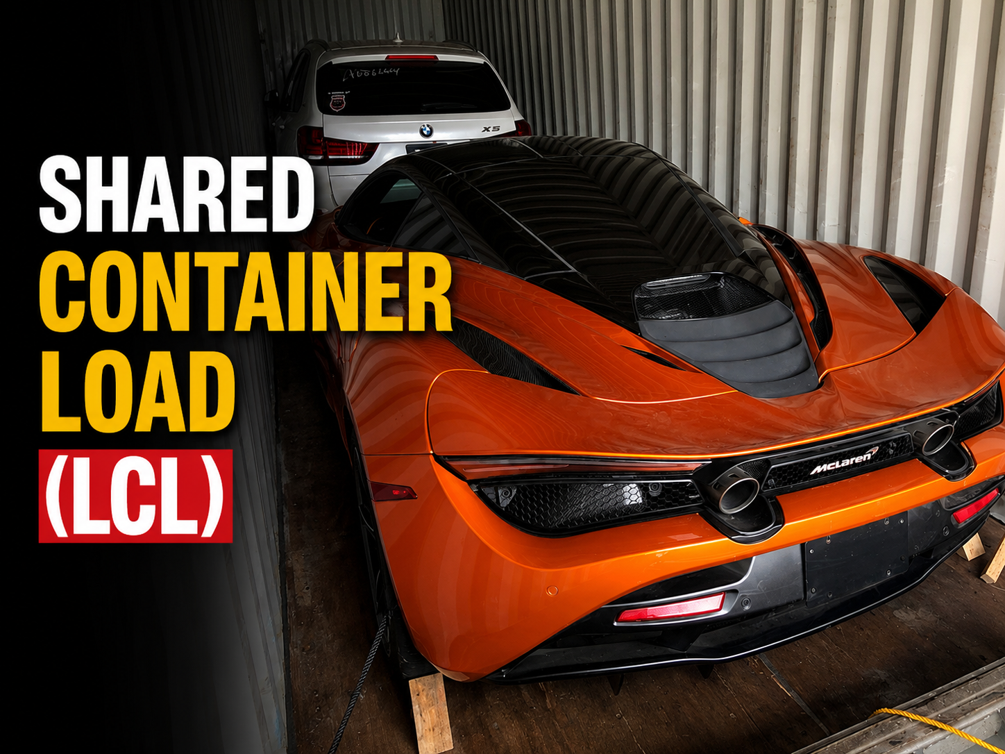 MCLAREN SHARED CONTAINER (LCL) SHIPPING