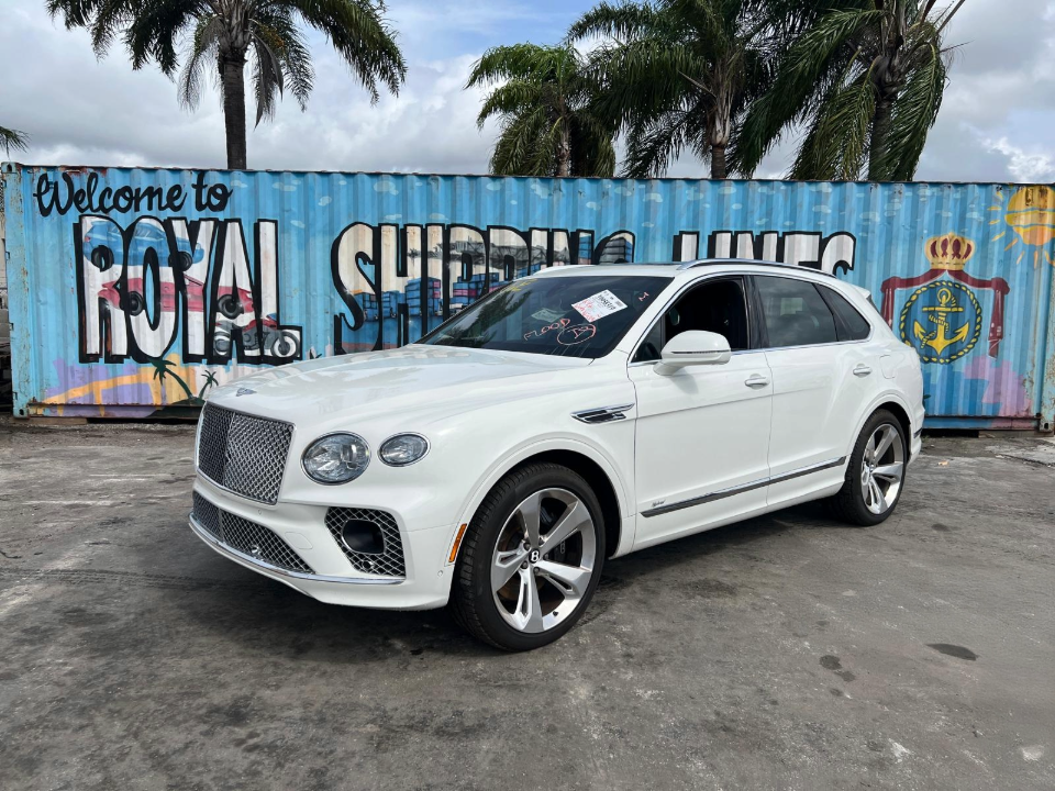 BENTLEY BENTAYGA EXPORT CONTAINER SHIPPING